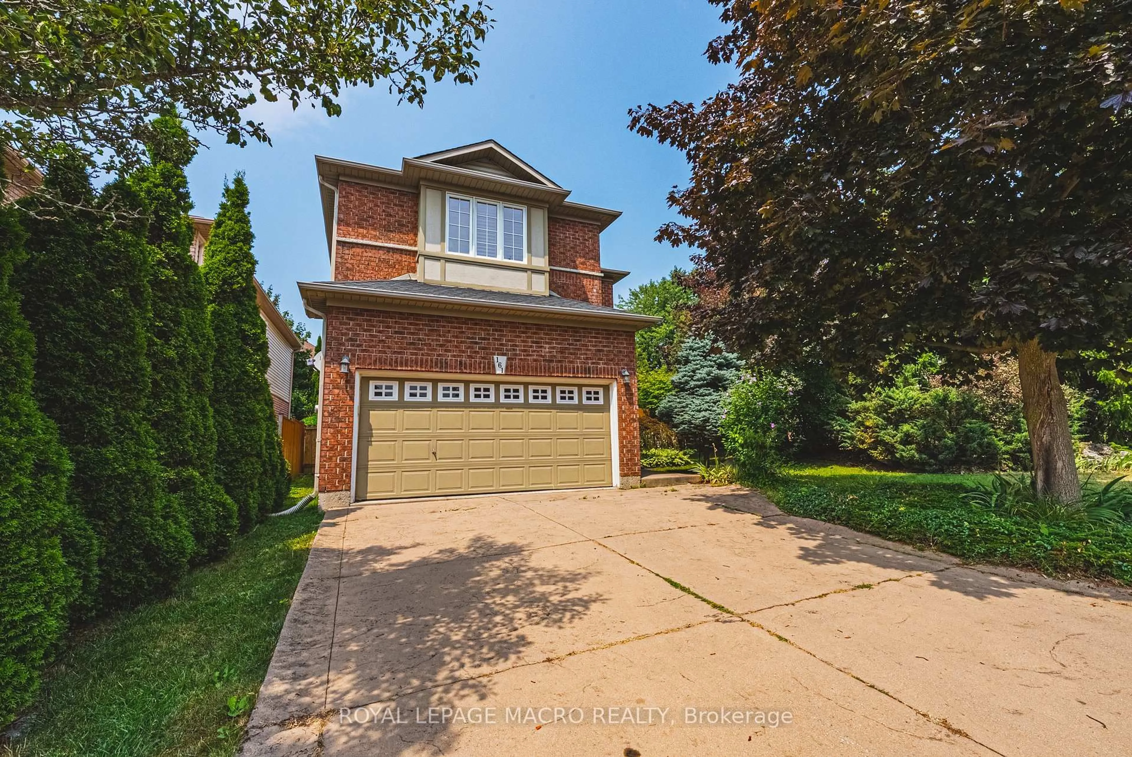 Home with brick exterior material, street for 161 Morwick Dr, Hamilton Ontario L9G 4Z5