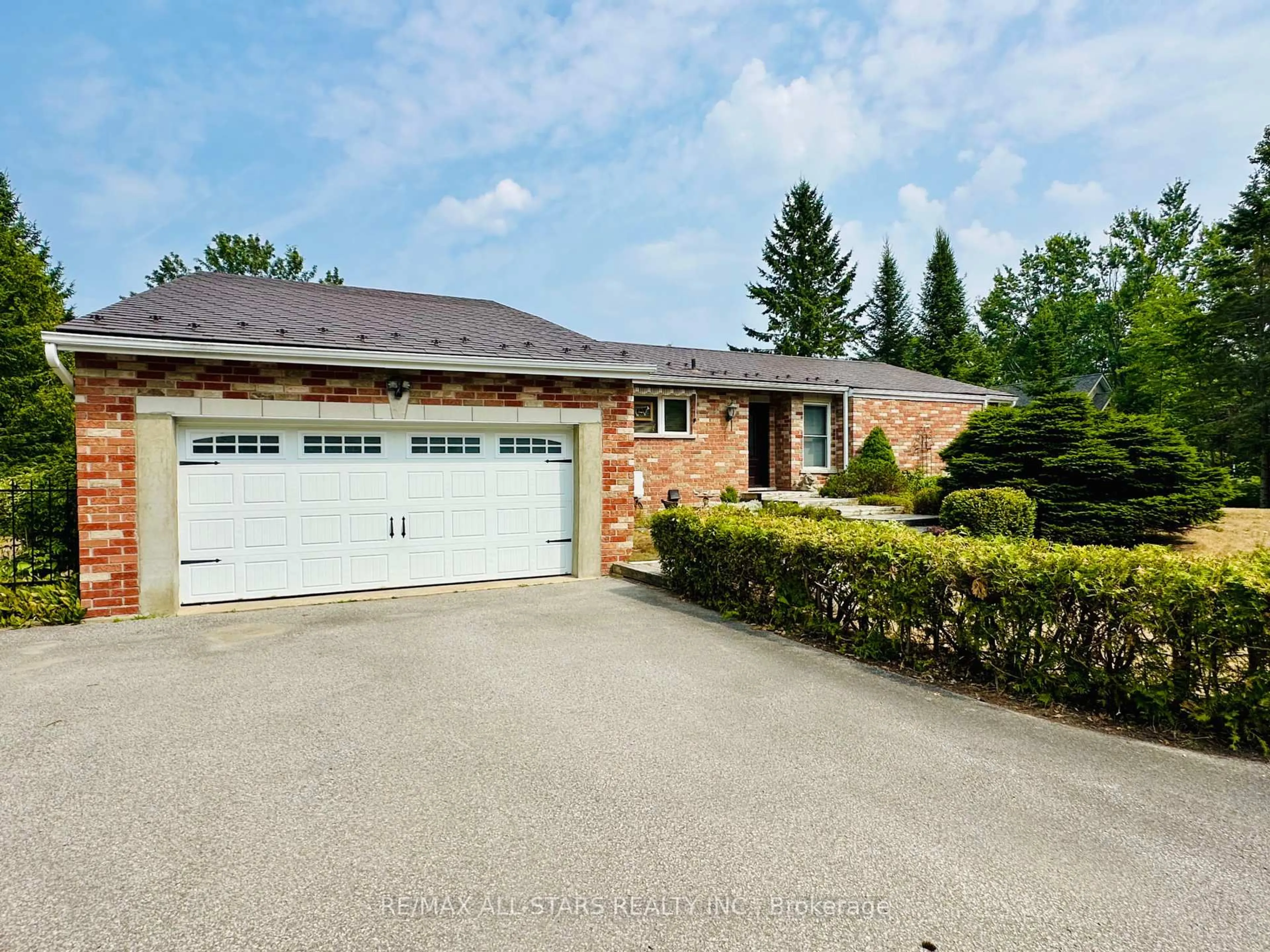 Home with brick exterior material, street for 321 Rabys Shore Dr, Kawartha Lakes Ontario K0M 1N0