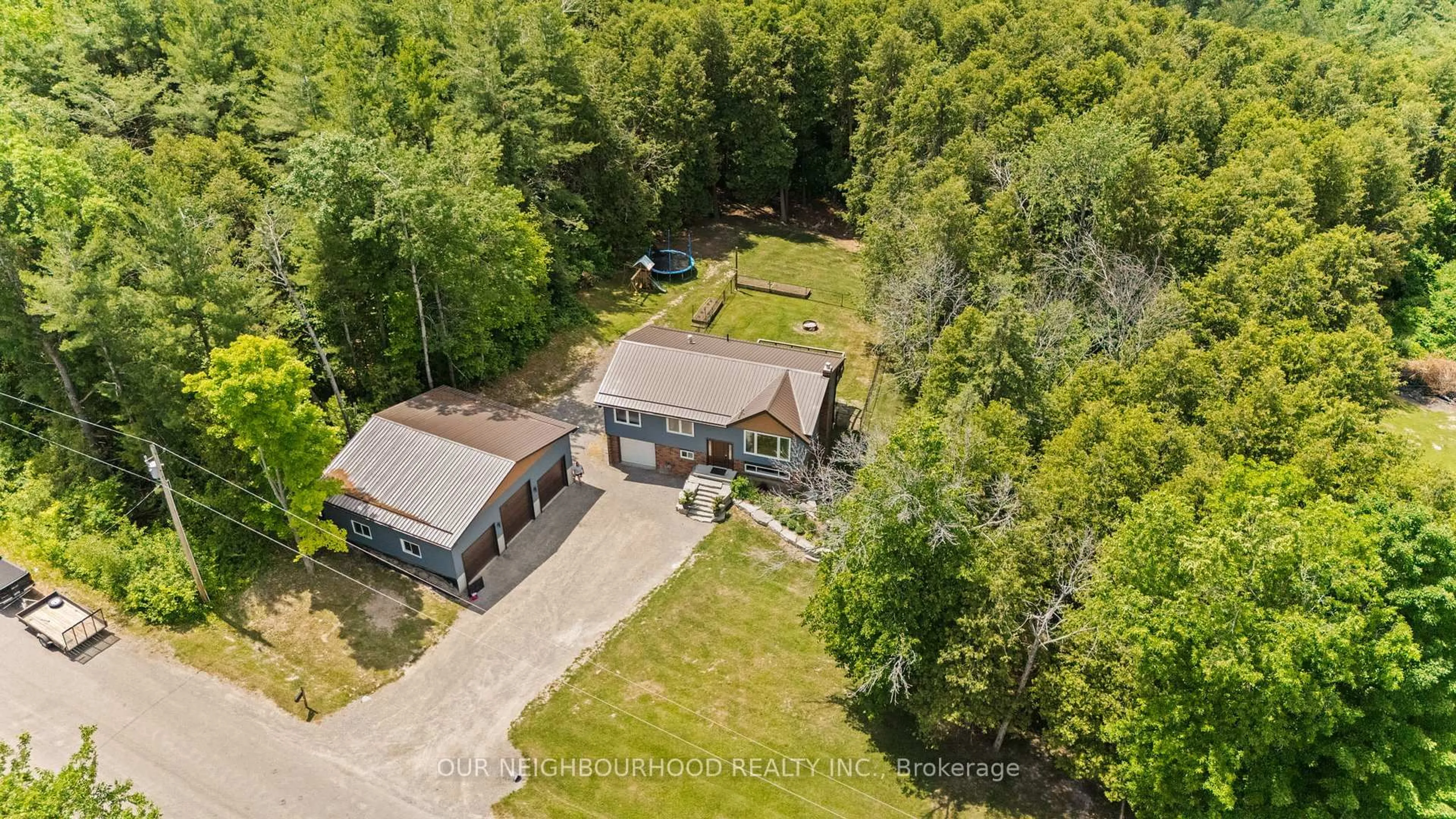 A pic from outside/outdoor area/front of a property/back of a property/a pic from drone, unknown for 52 Summer Lane, Trent Hills Ontario K0K 3K0