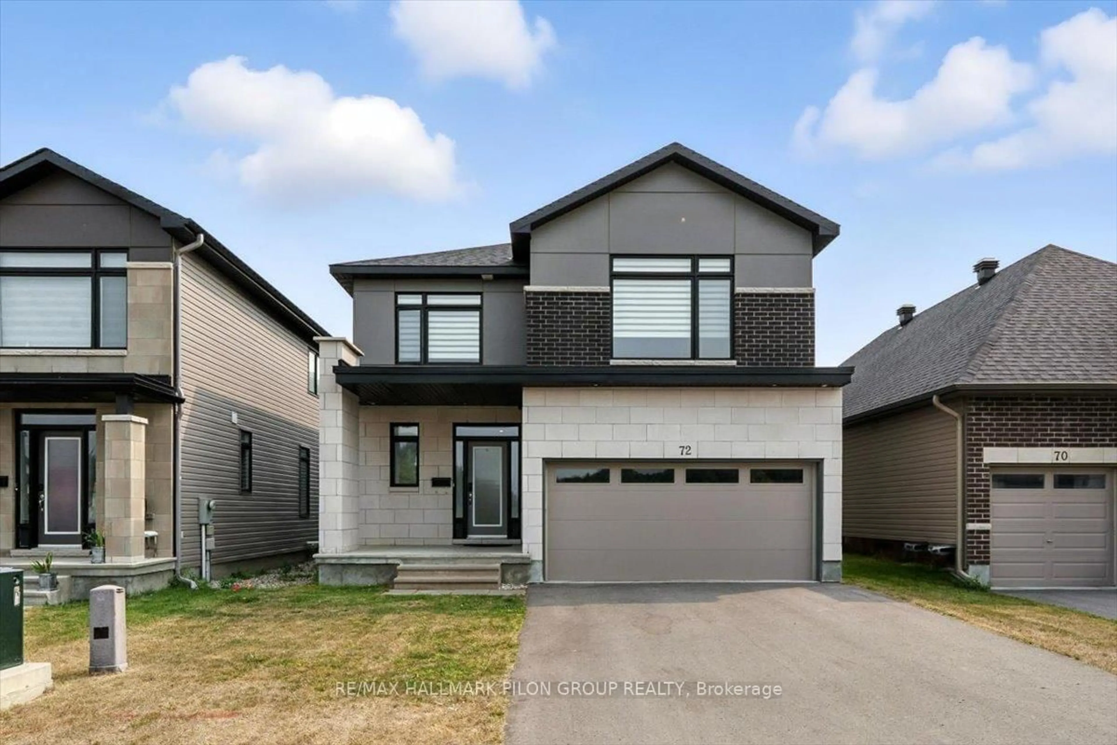 Home with brick exterior material, street for 72 Big Dipper St, Ottawa Ontario K4M 0L8