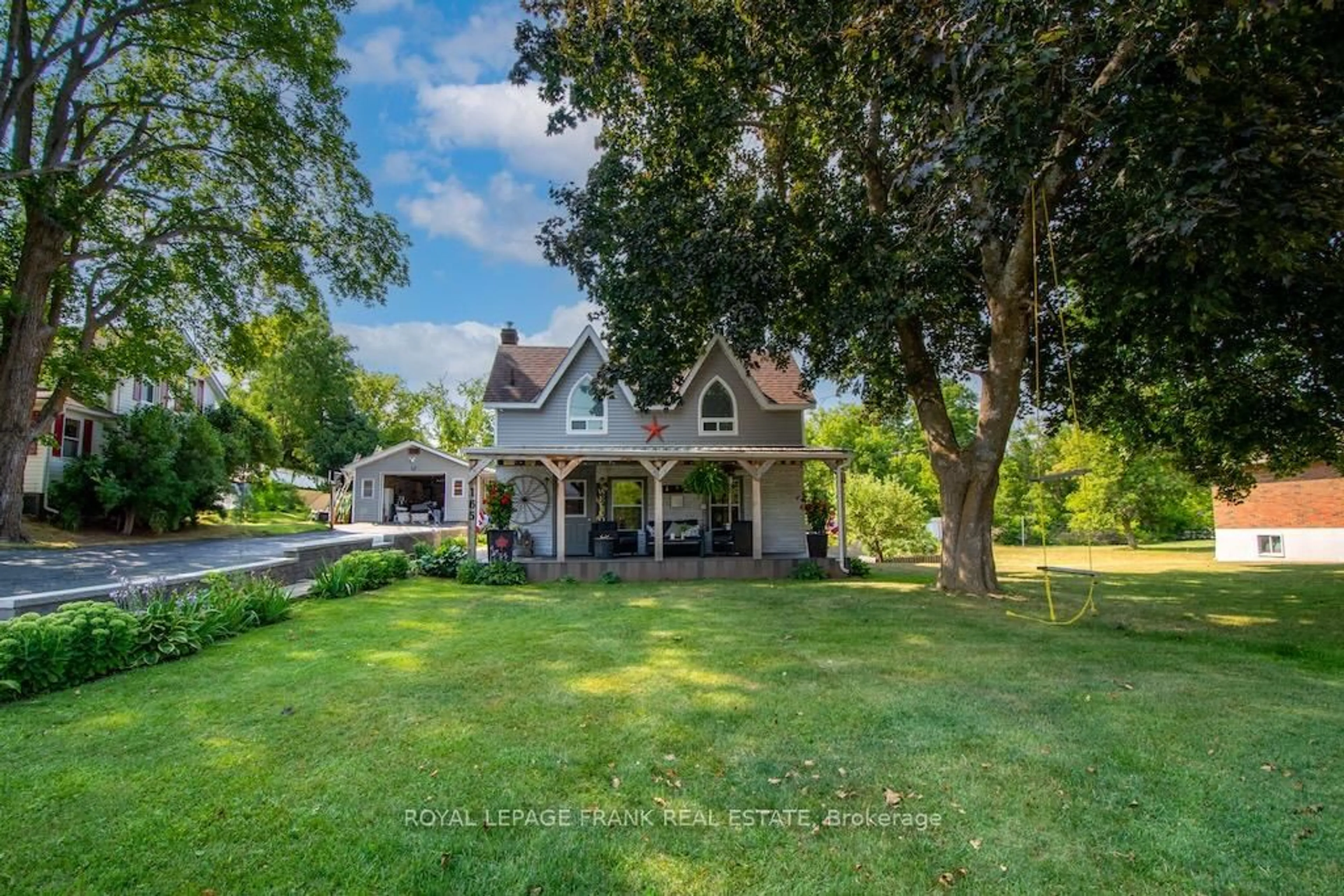 A pic from outside/outdoor area/front of a property/back of a property/a pic from drone, unknown for 165 St Lawrence St, Madoc Ontario K0K 2K0