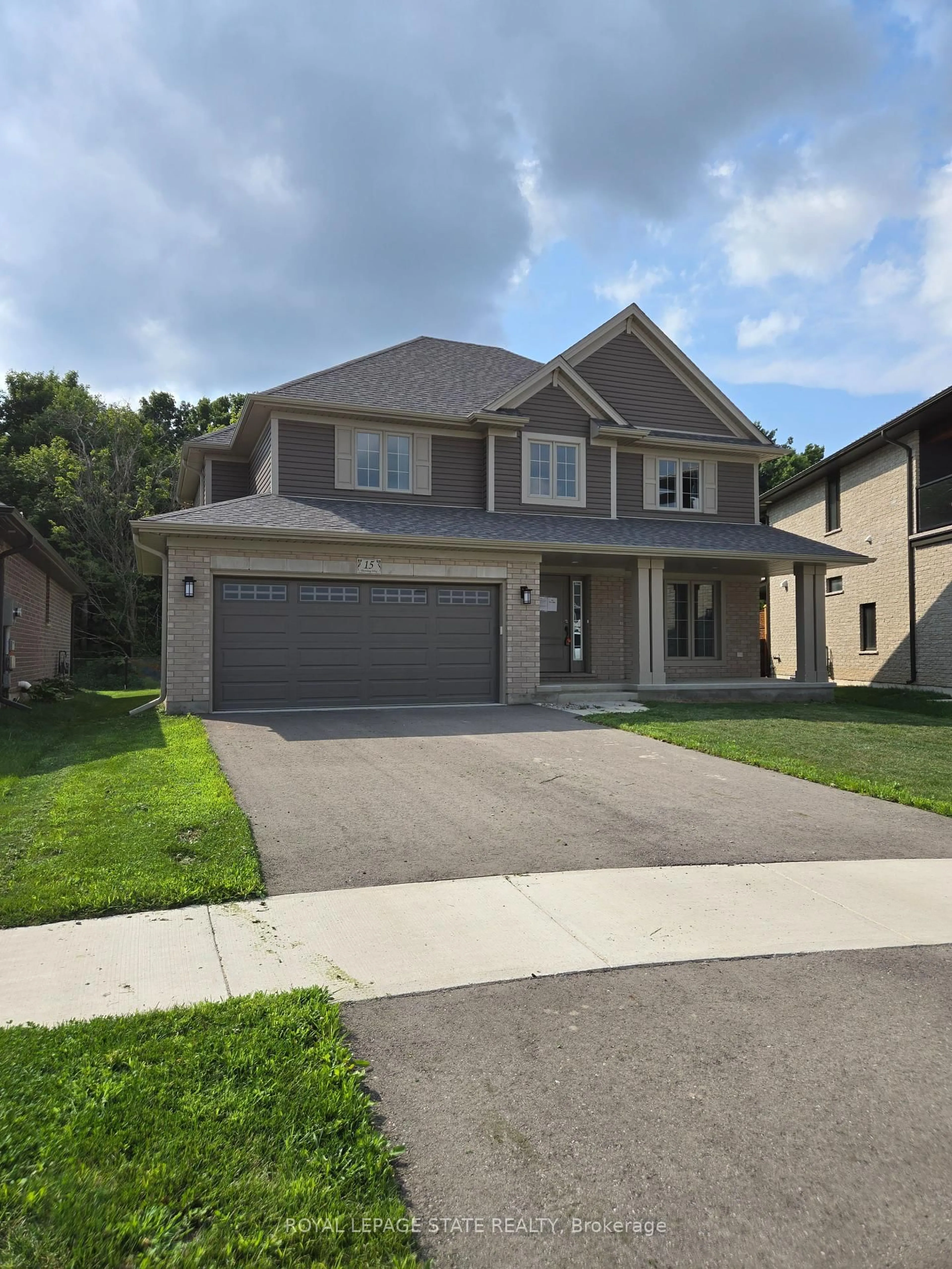Home with brick exterior material, street for 15 Dunning Way, St. Thomas Ontario N5R 0P7