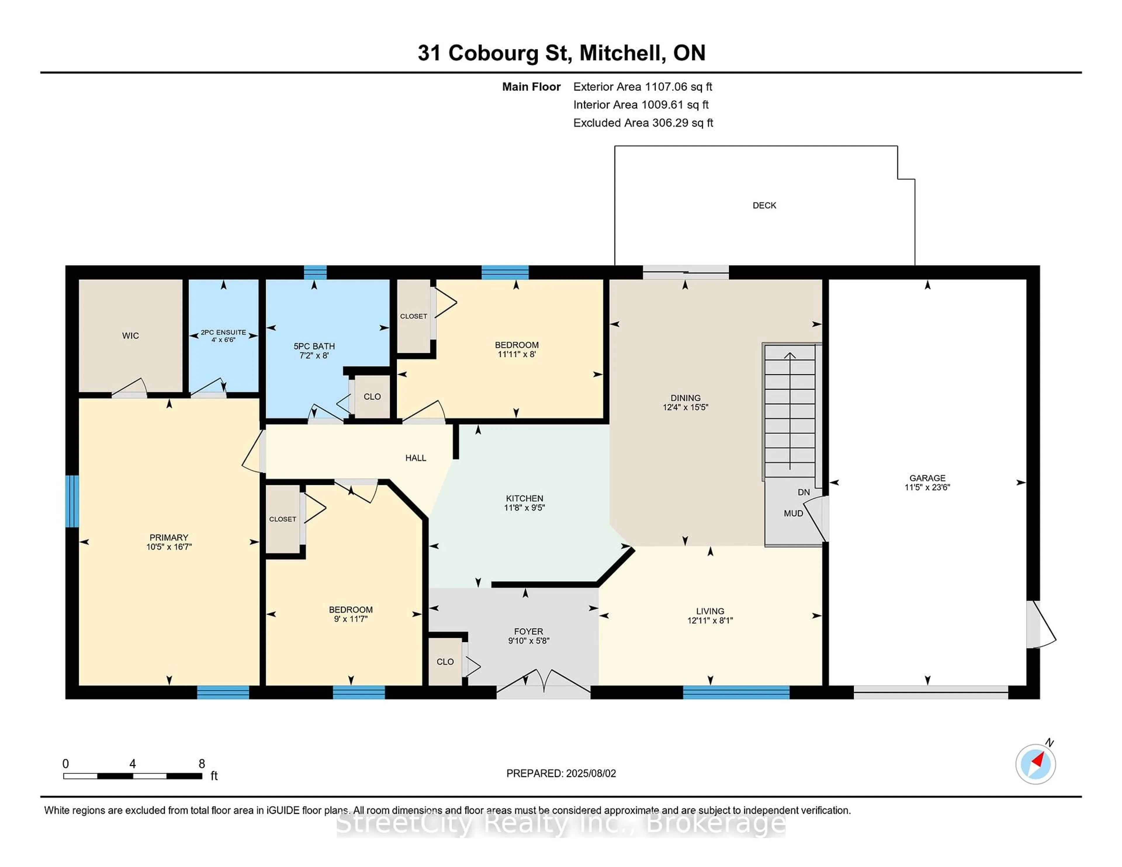 Floor plan for 31 Cobourg St, West Perth Ontario N0K 1N0