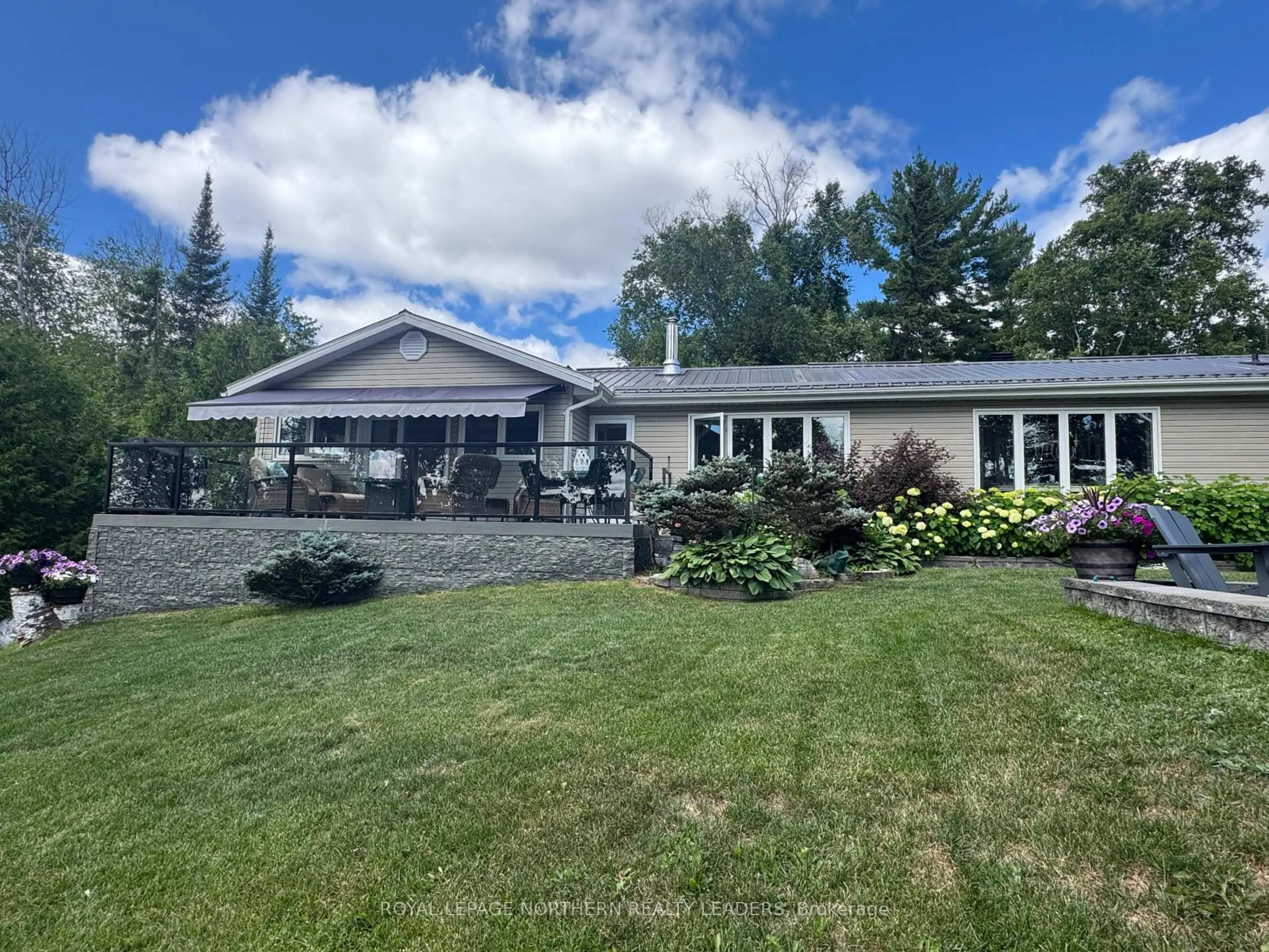 A pic from outside/outdoor area/front of a property/back of a property/a pic from drone, unknown for Lot 3 Ogilvie Lane, Sudbury Remote Area Ontario P0M 1W0