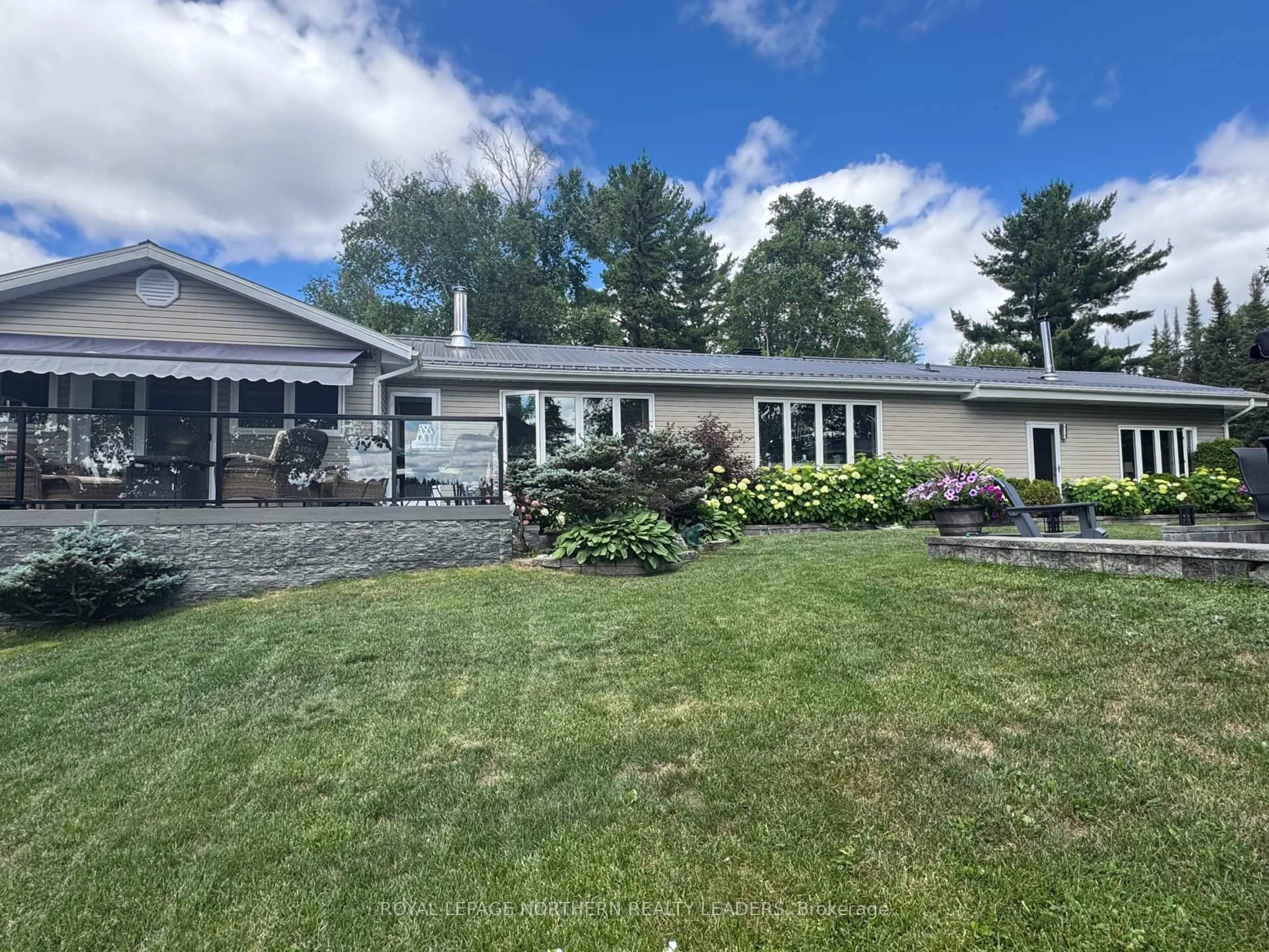 A pic from outside/outdoor area/front of a property/back of a property/a pic from drone, unknown for Lot 3 Ogilvie Lane, Sudbury Remote Area Ontario P0M 1W0