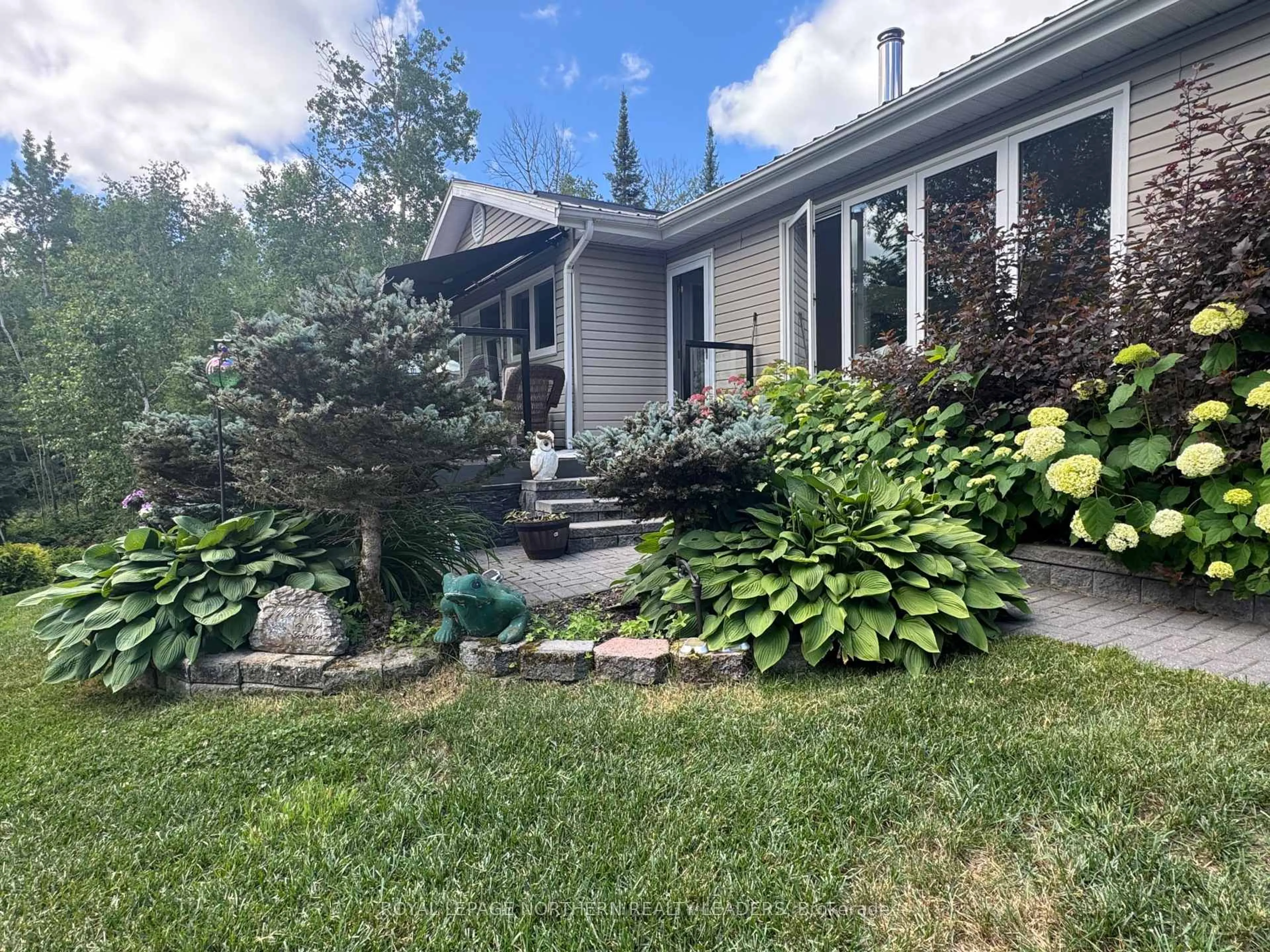 A pic from outside/outdoor area/front of a property/back of a property/a pic from drone, unknown for Lot 3 Ogilvie Lane, Sudbury Remote Area Ontario P0M 1W0
