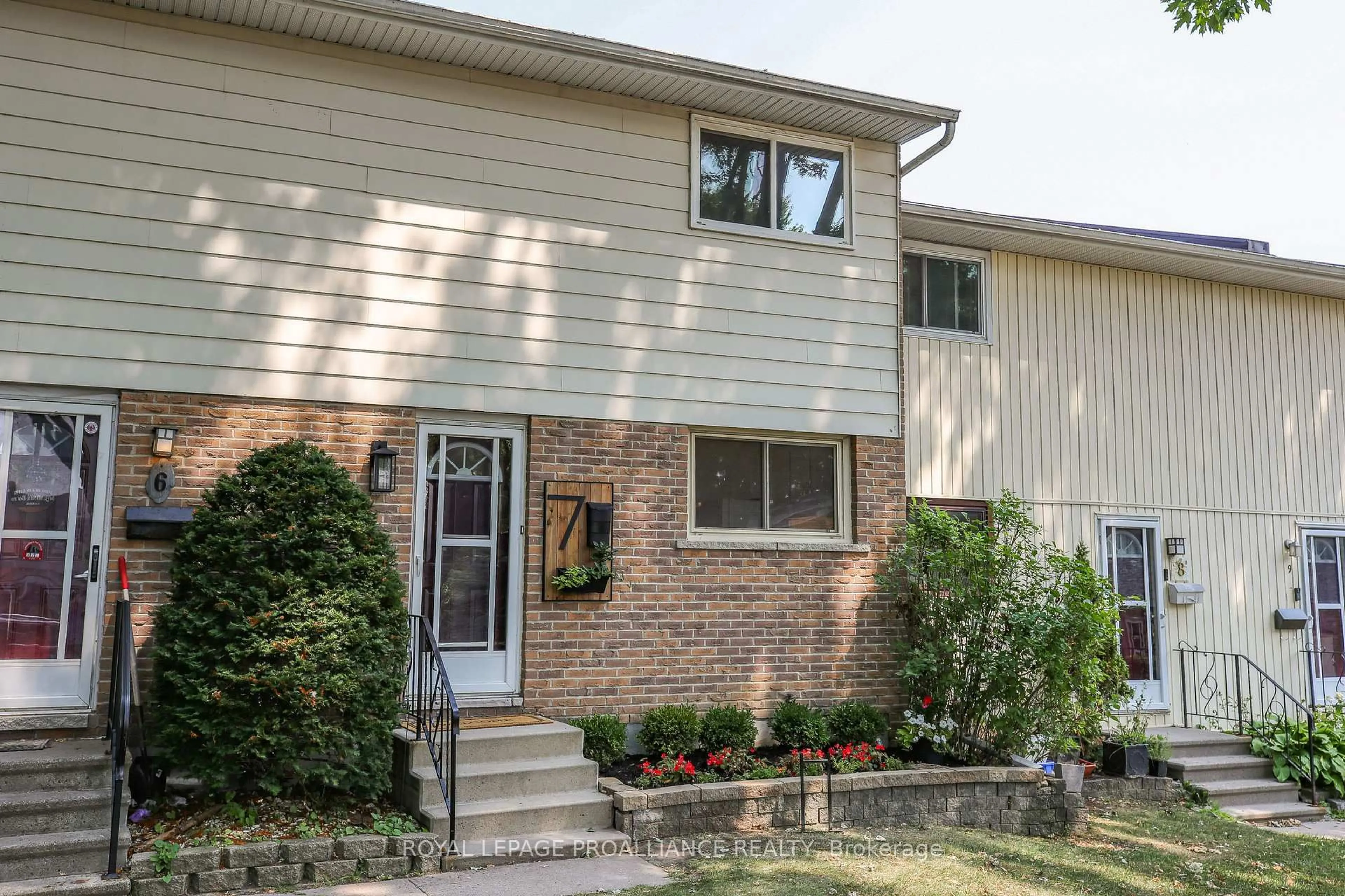 Home with brick exterior material, street for 1271 Millwood Ave #7, Brockville Ontario K6V 6J4