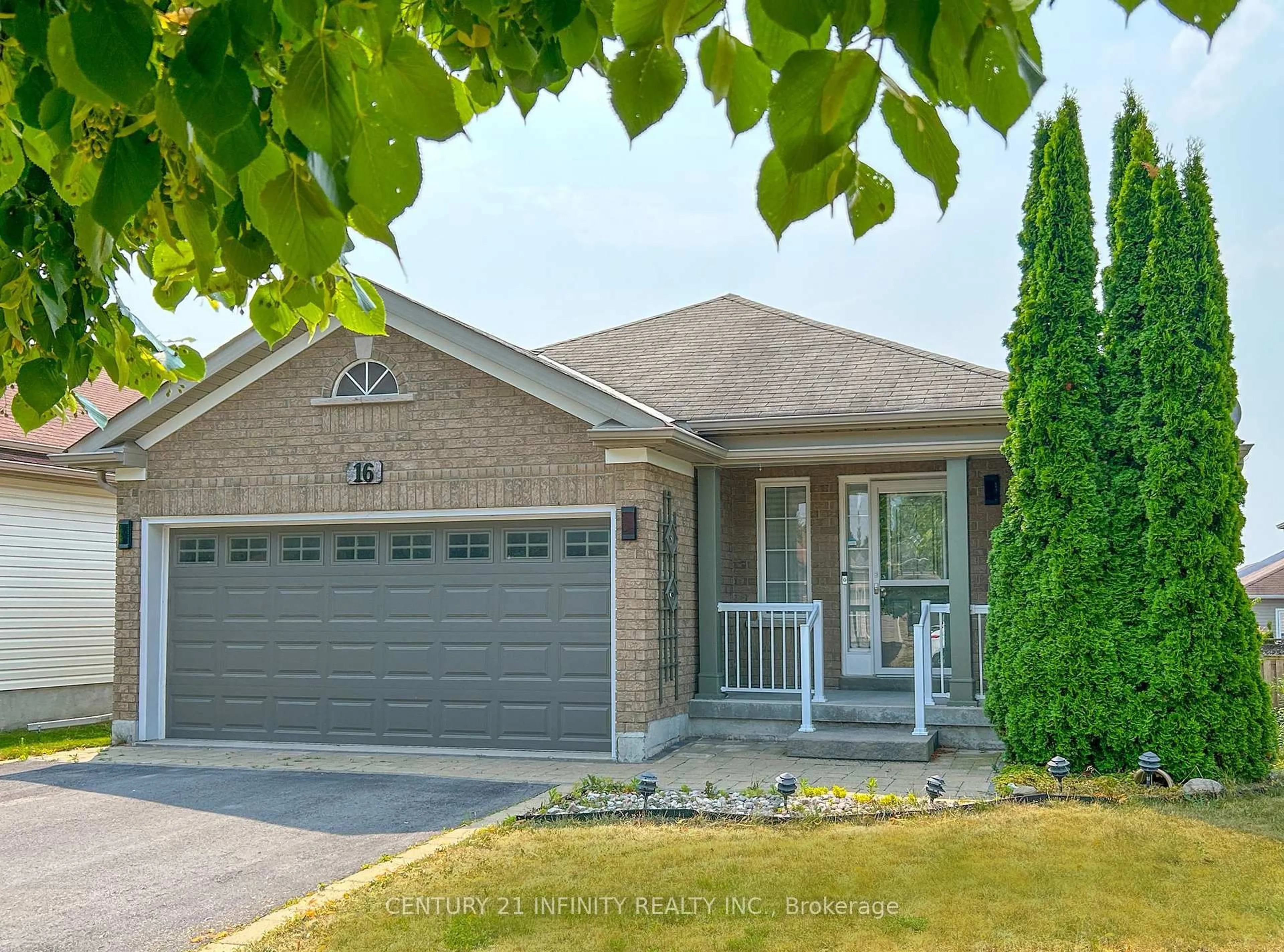 Home with brick exterior material, street for 16 Snell Crt, Port Hope Ontario L1A 0A6