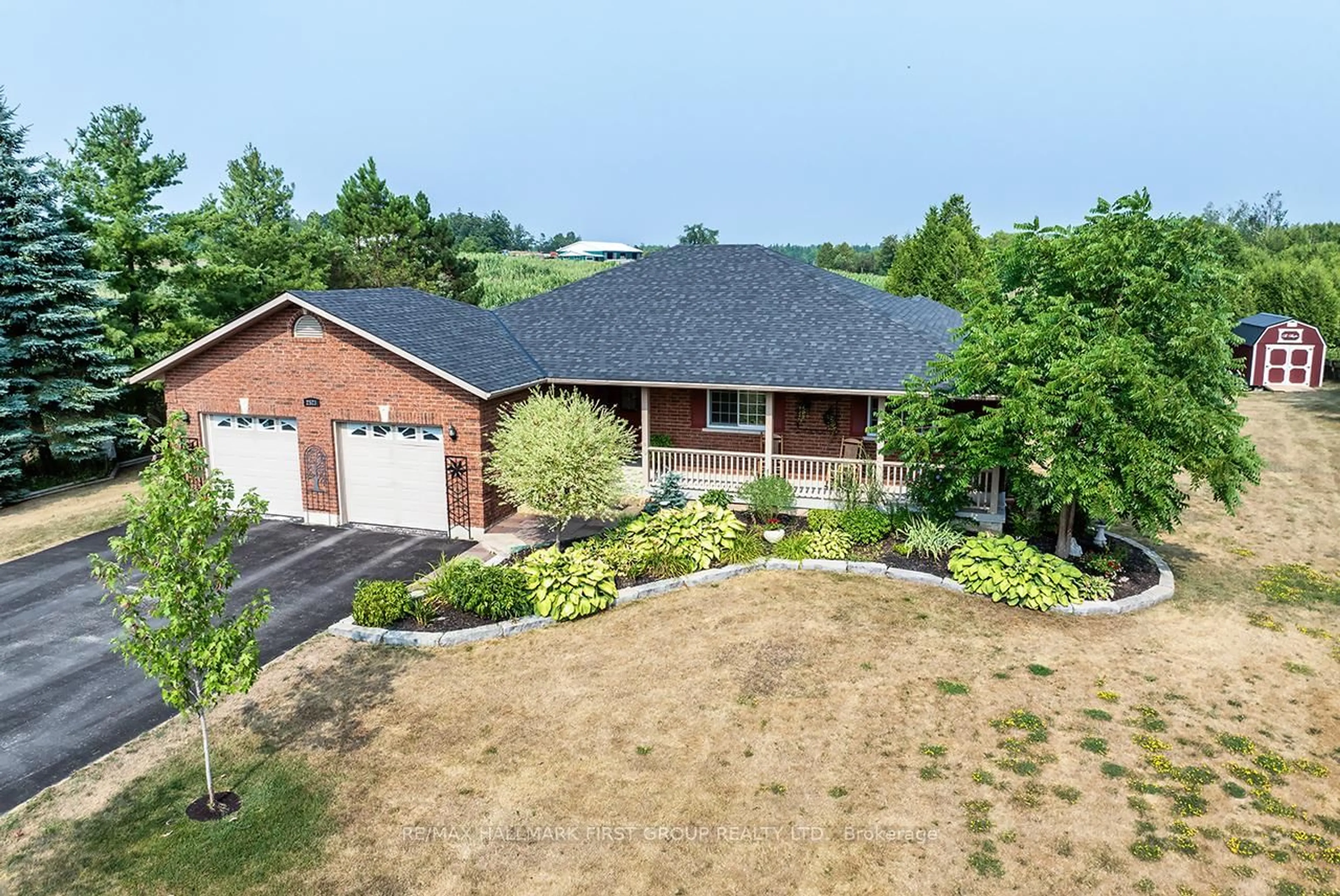 A pic from outside/outdoor area/front of a property/back of a property/a pic from drone, unknown for 2523 Asphodel 12th Line, Asphodel-Norwood Ontario K0L 2V0