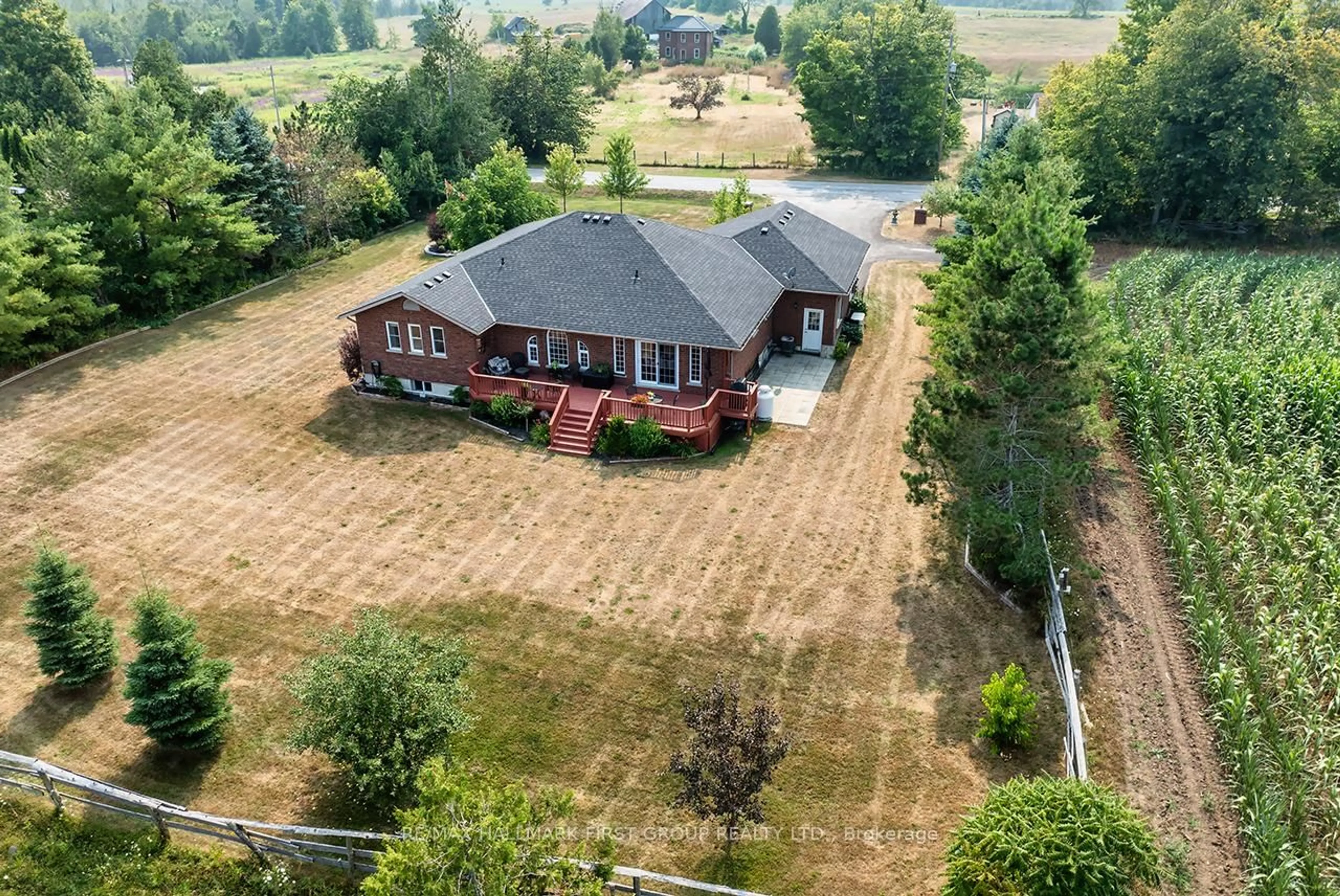 A pic from outside/outdoor area/front of a property/back of a property/a pic from drone, water/lake/river/ocean view for 2523 Asphodel 12th Line, Asphodel-Norwood Ontario K0L 2V0