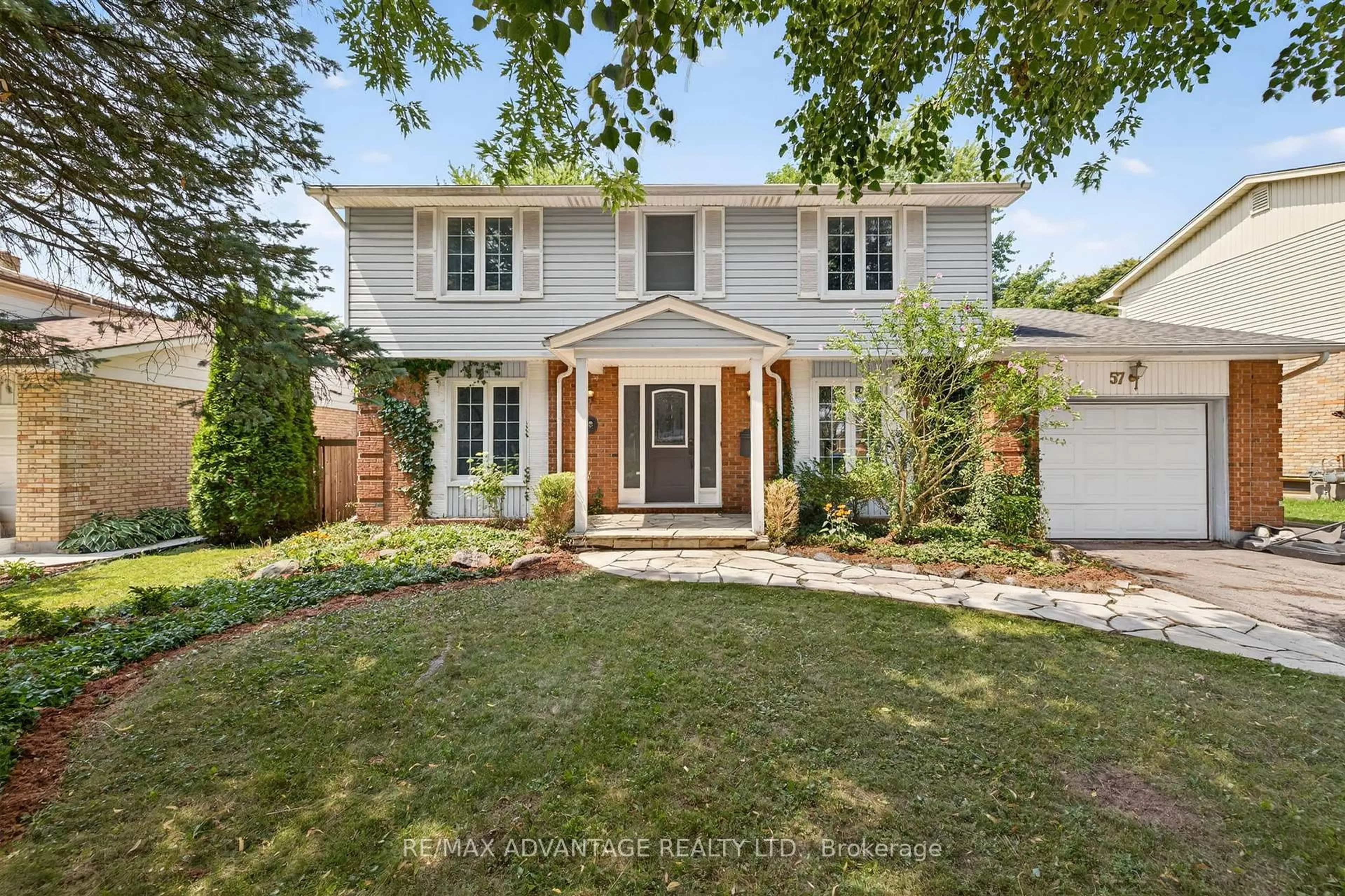 Home with brick exterior material, street for 57 Nottinghill Cres, London South Ontario N6K 1P9