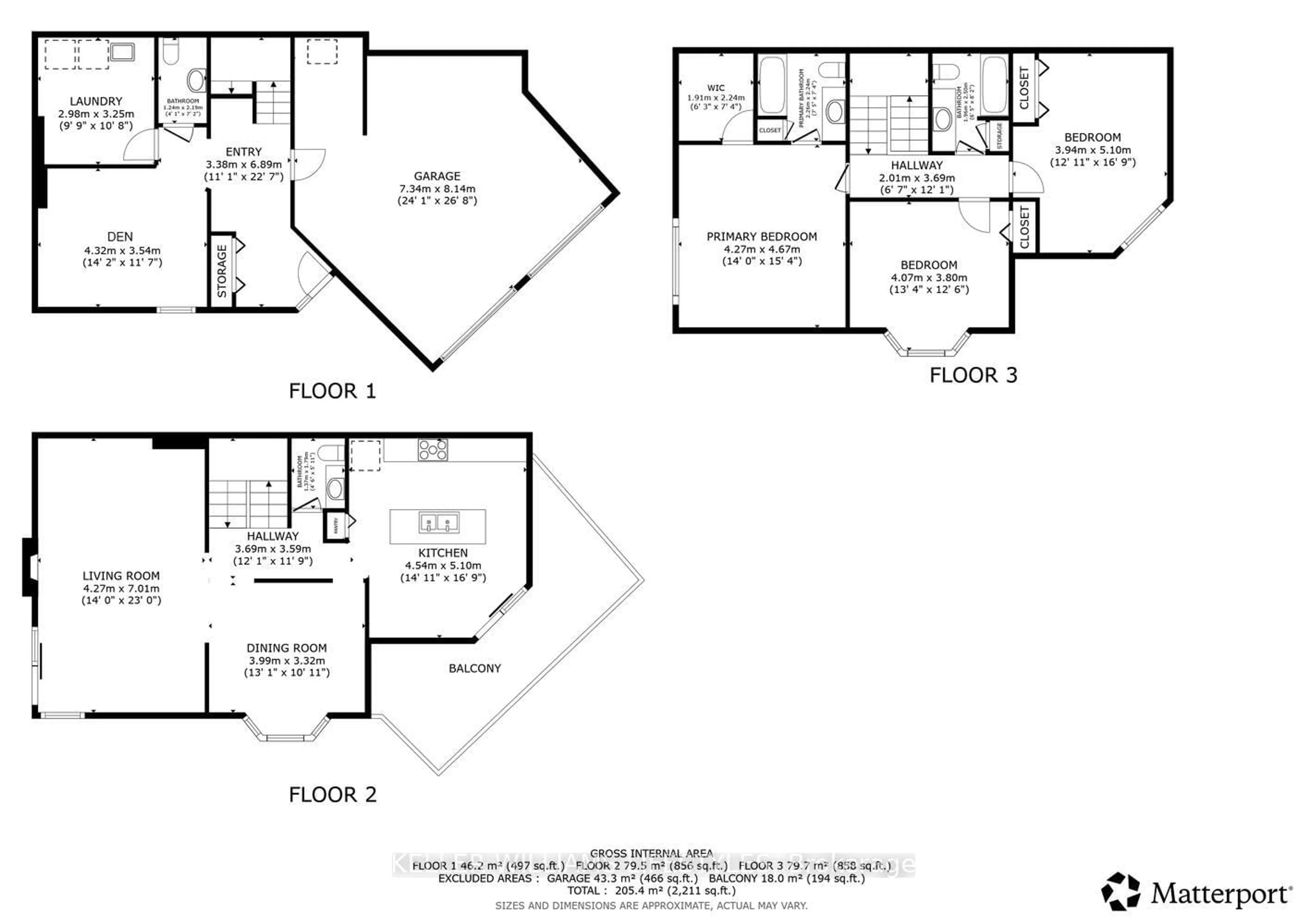 Floor plan for 703 Windermere Rd #71, London North Ontario N5X 2P1