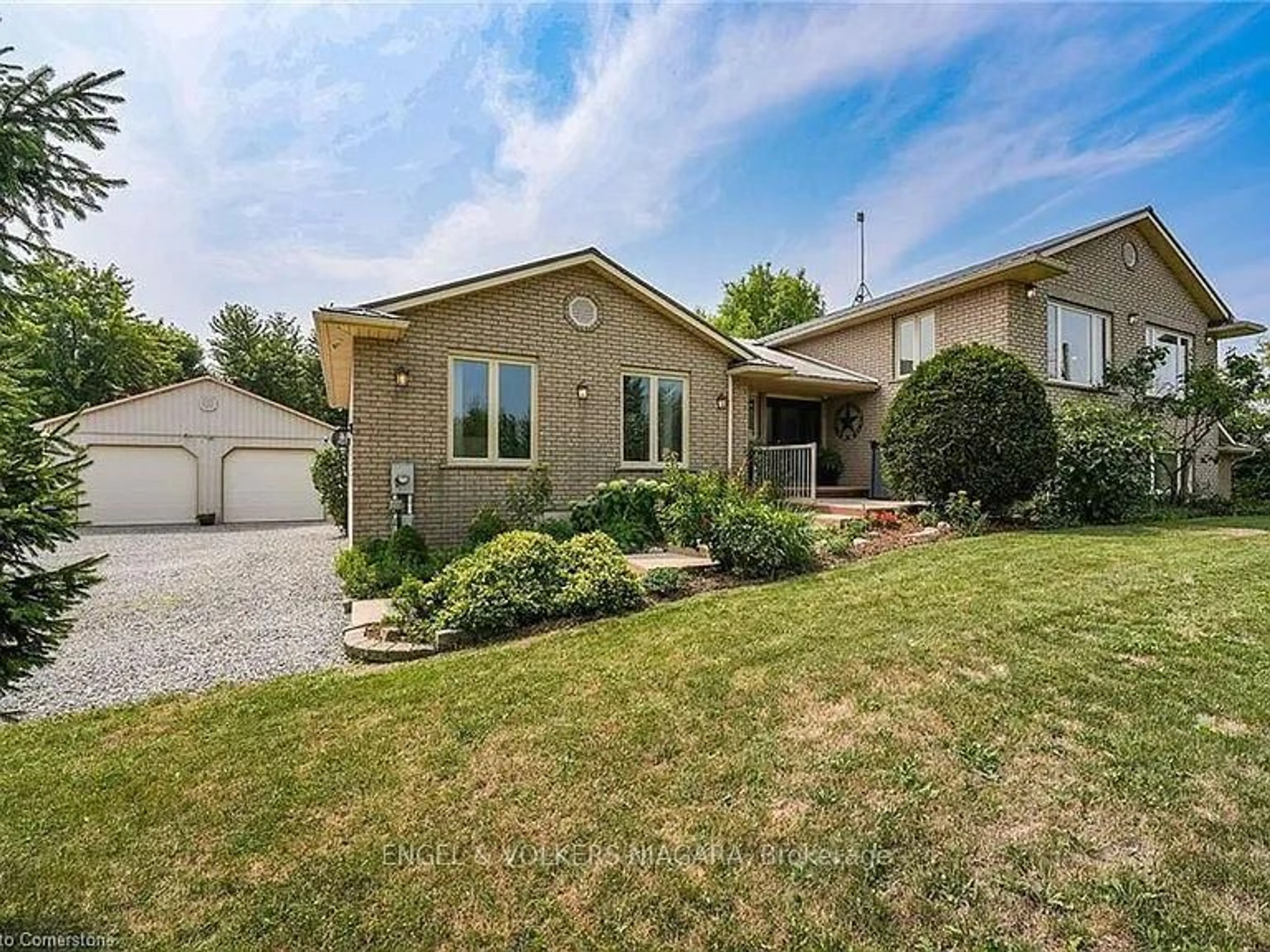 Home with brick exterior material, street for 335 Moores Rd, Haldimand Ontario N0A 1R0