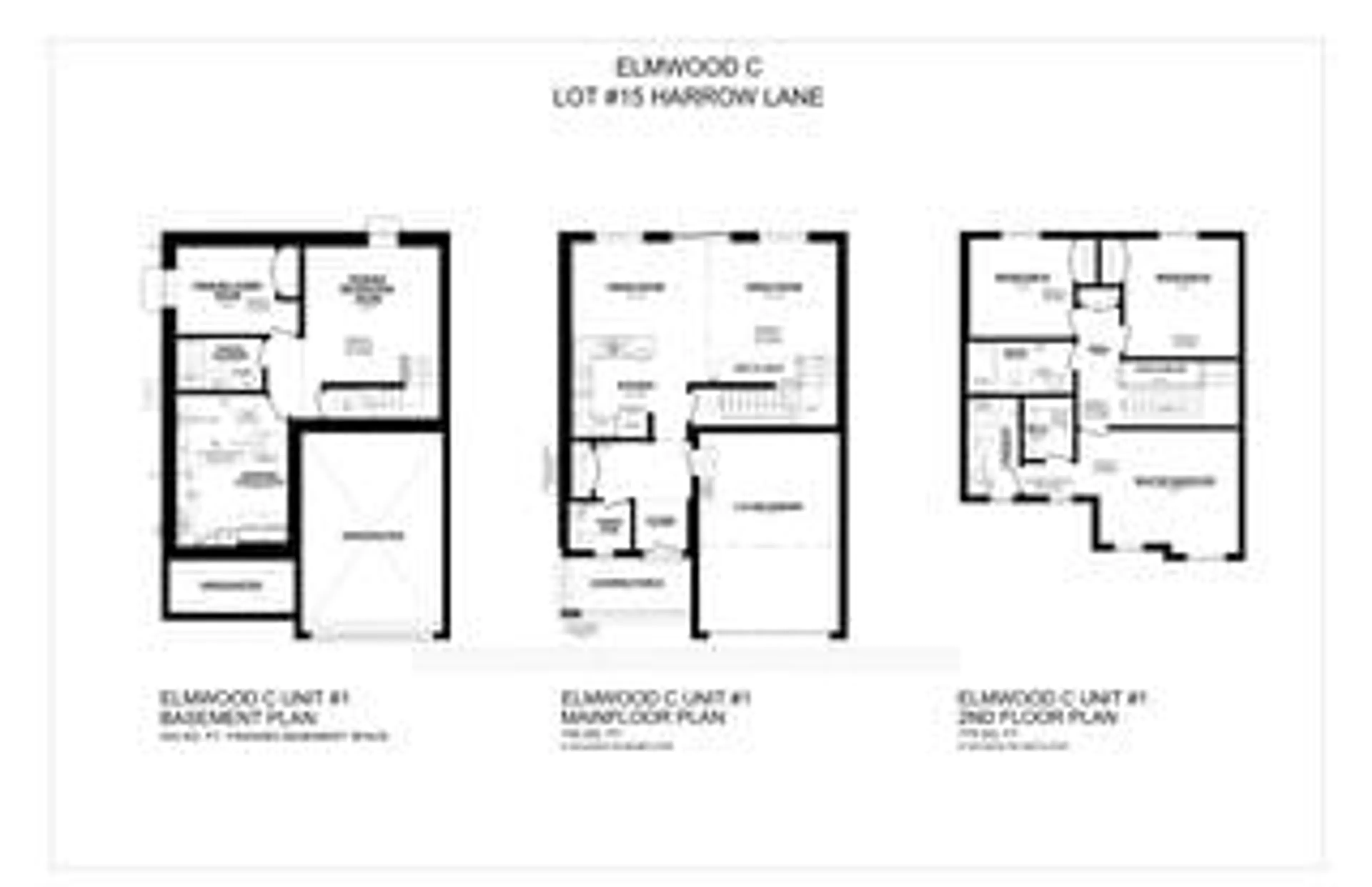 Floor plan for 65 HARROW Lane, St. Thomas Ontario N5R 0P3