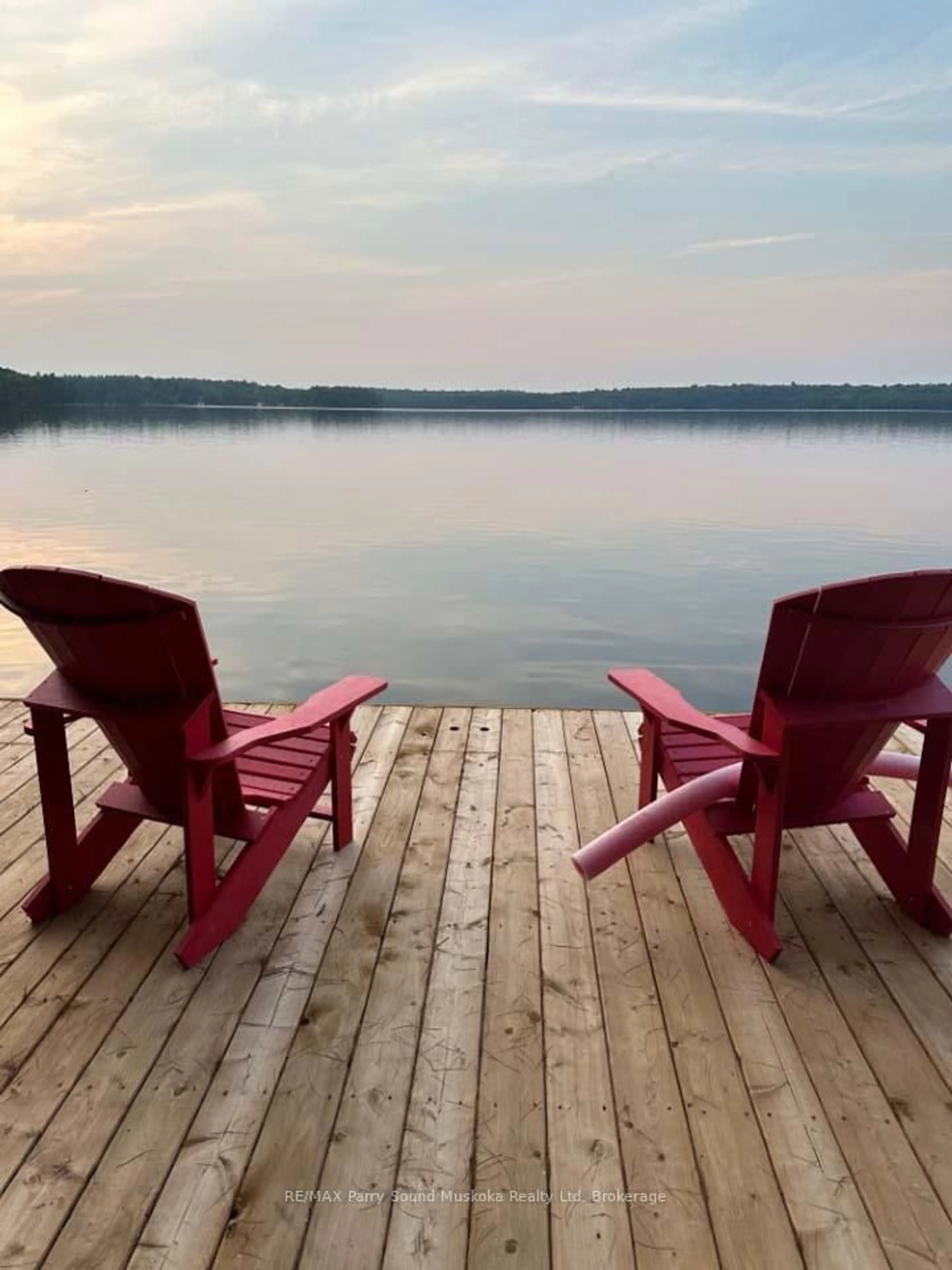 Patio, water/lake/river/ocean view for 309 141 Highway, Seguin Ontario P2A 2W8
