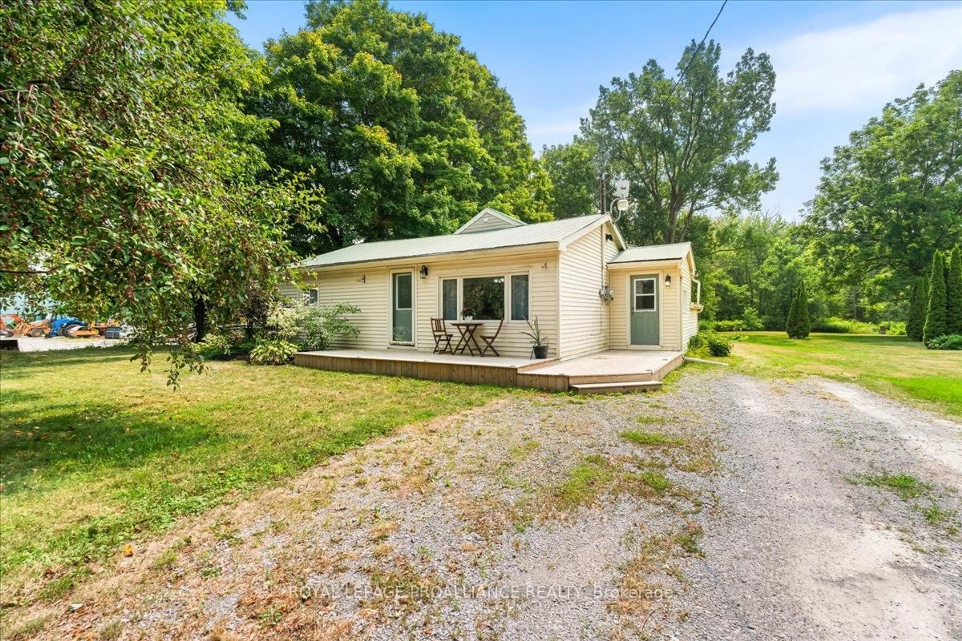 A pic from outside/outdoor area/front of a property/back of a property/a pic from drone, unknown for 123 County Rd 34 Rd, Prince Edward County Ontario K0K 2T0