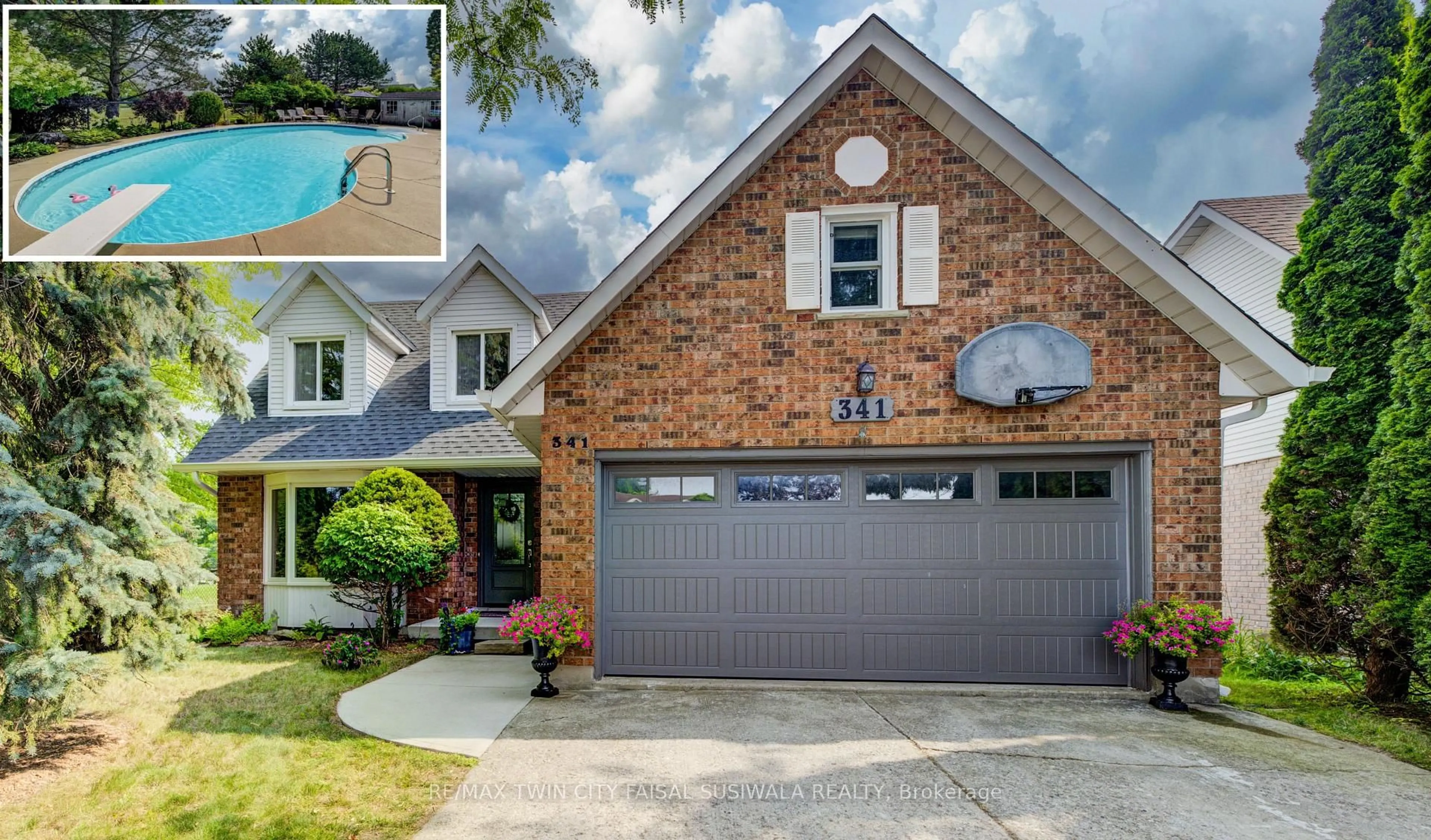 Home with brick exterior material, street for 341 Cooper St, Cambridge Ontario N3C 3X8