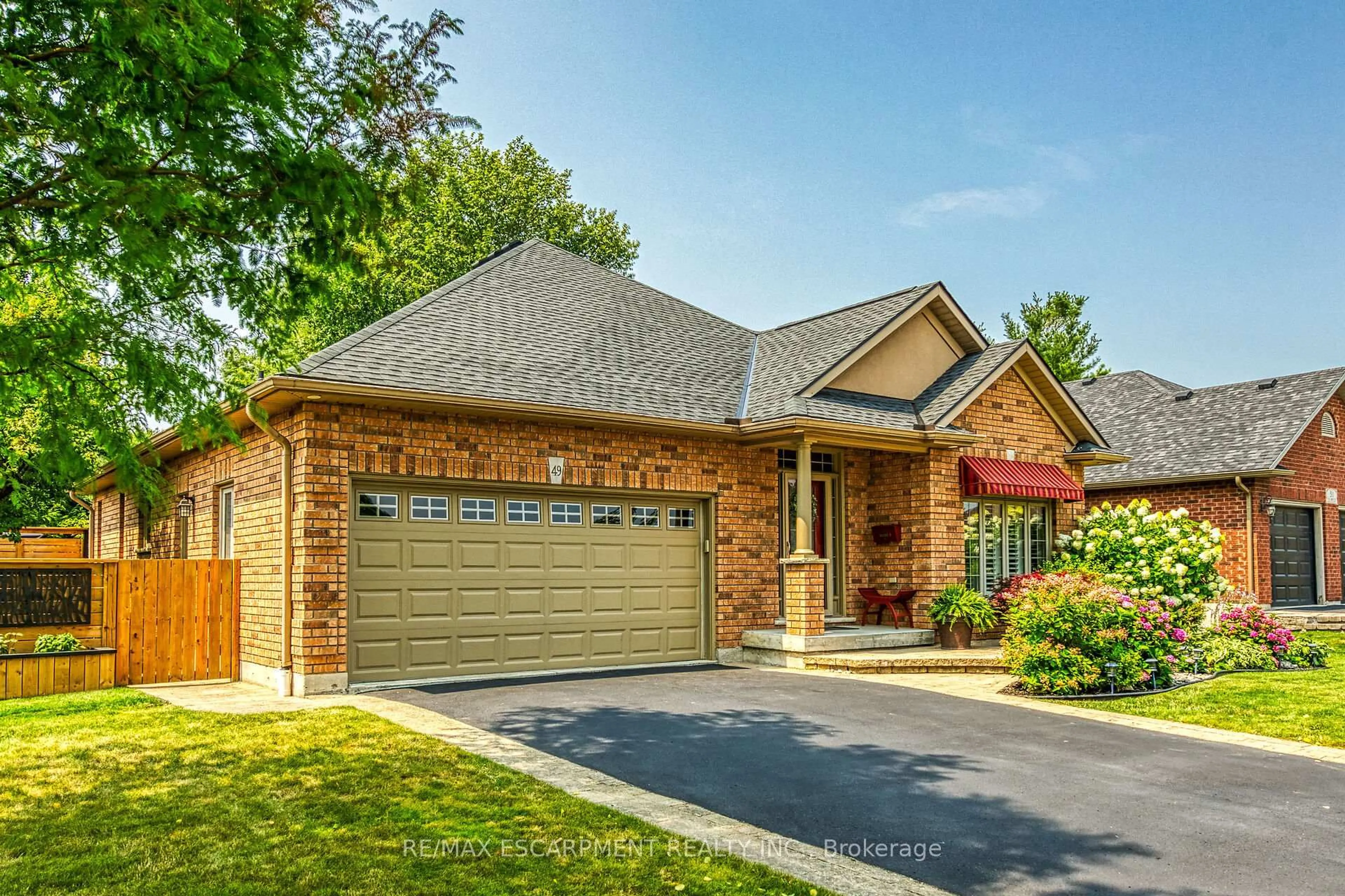 Home with brick exterior material, street for 49 Sea Breeze Dr, Norfolk Ontario N0A 1N7