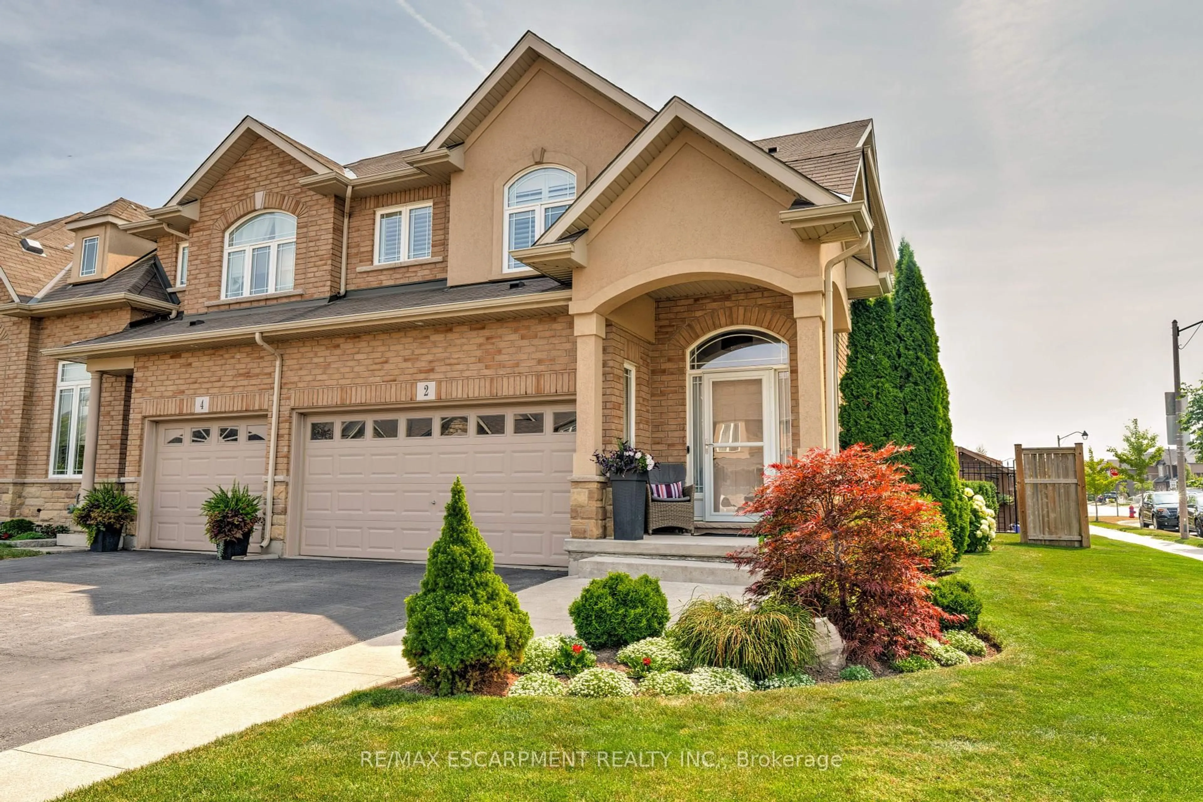 Home with brick exterior material, street for 2 CELESTIAL Cres, Hamilton Ontario L0R 1P0