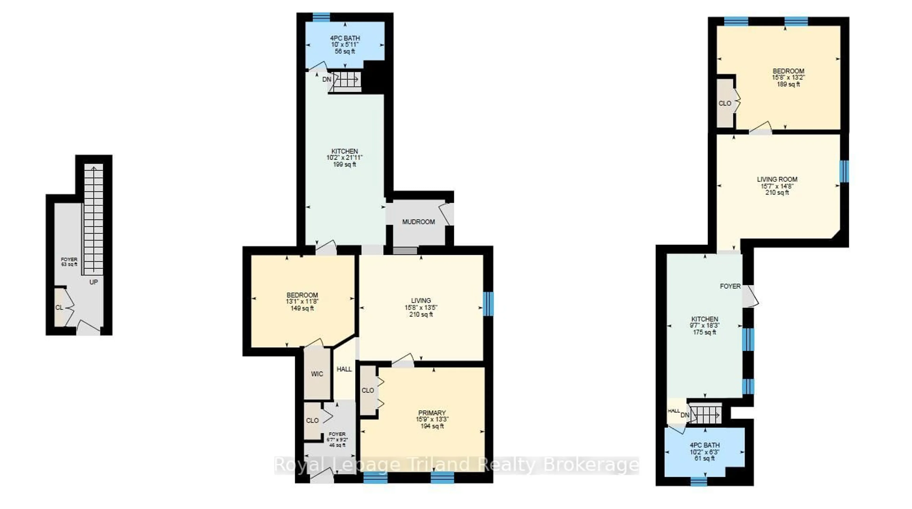 Floor plan for 192-194 King St, Ingersoll Ontario N5C 2K3