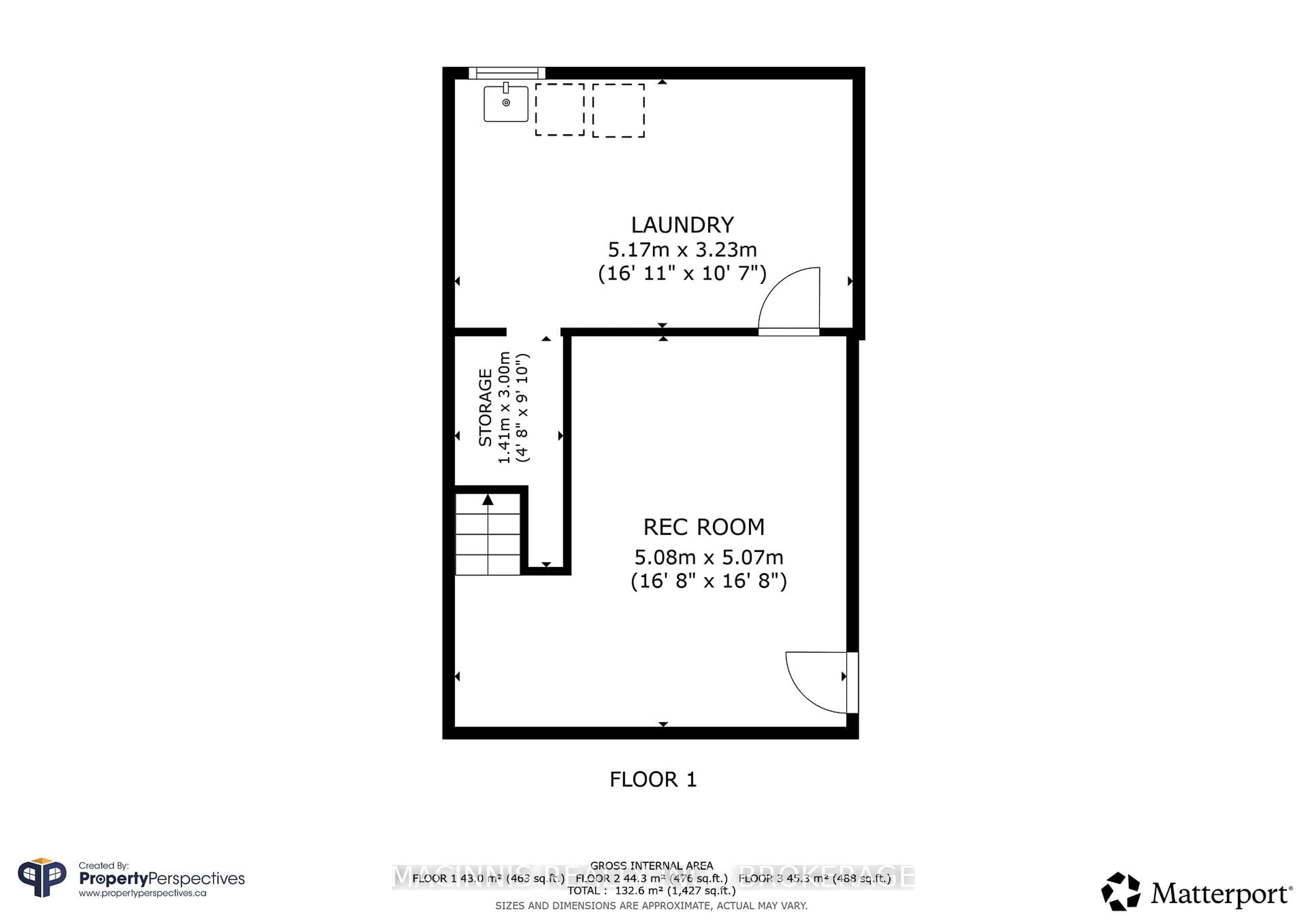 Floor plan for 362 Forsyth St, Gananoque Ontario K7G 2Y1