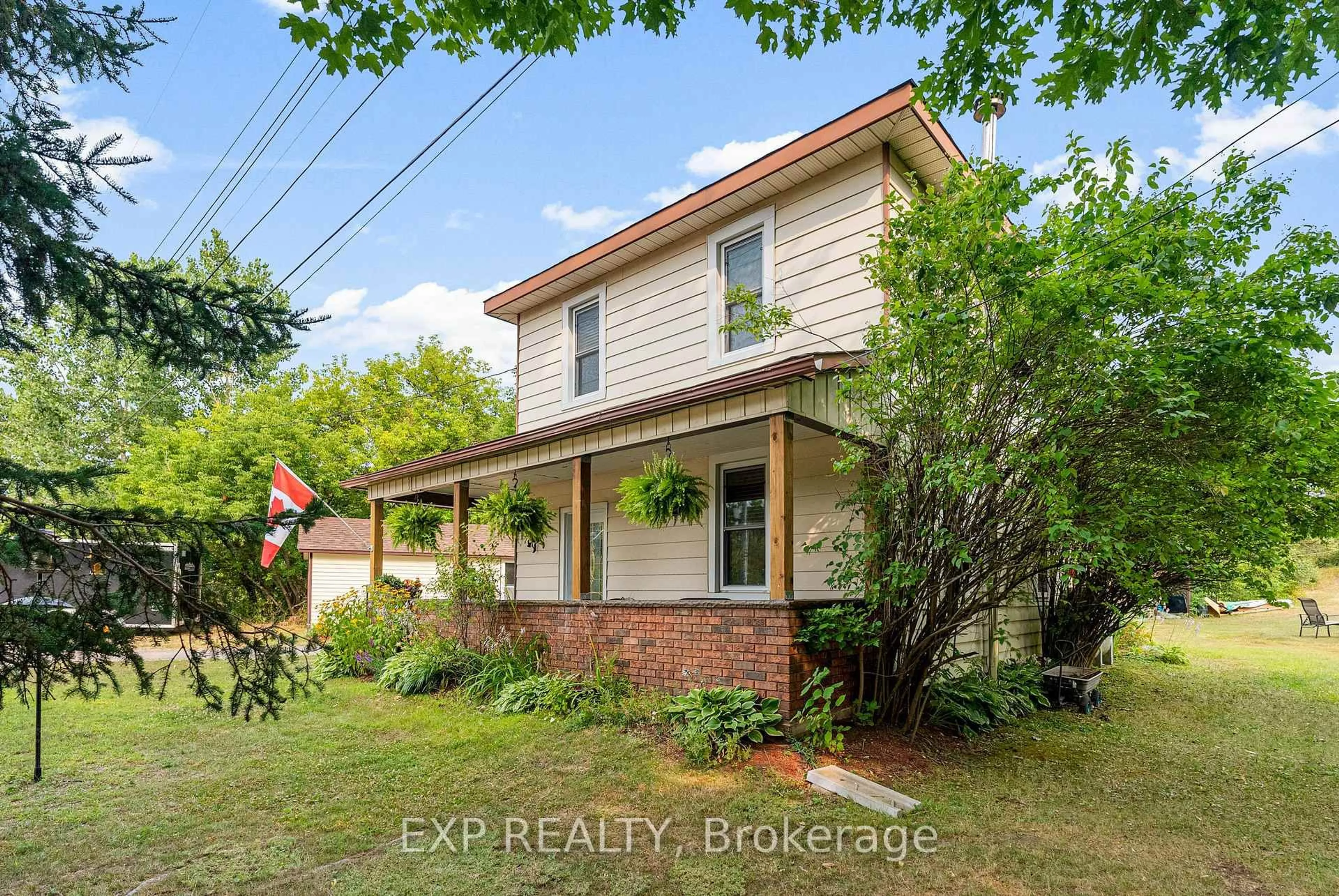 A pic from outside/outdoor area/front of a property/back of a property/a pic from drone, building for 19350 Opeongo Line, Barry's Bay Ontario K0J 1B0