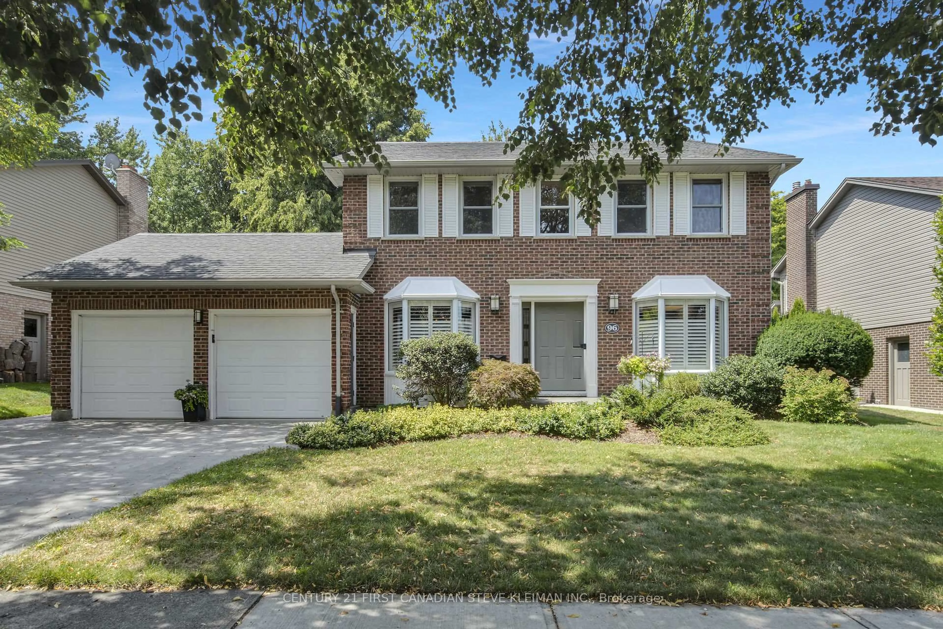 Home with brick exterior material, street for 96 Meridene Cres, London North Ontario N5X 1G2