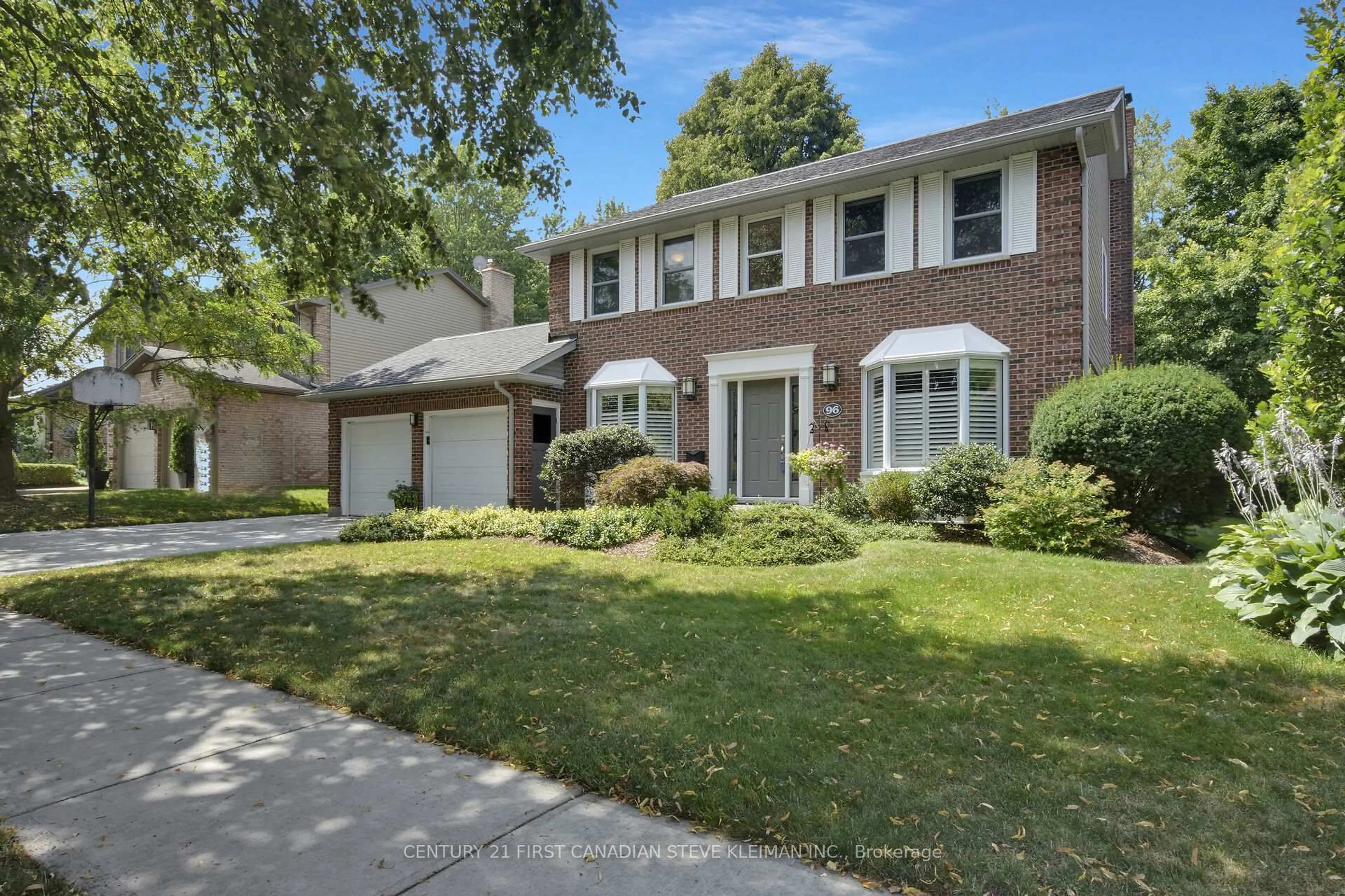 Home with brick exterior material, street for 96 Meridene Cres, London North Ontario N5X 1G2