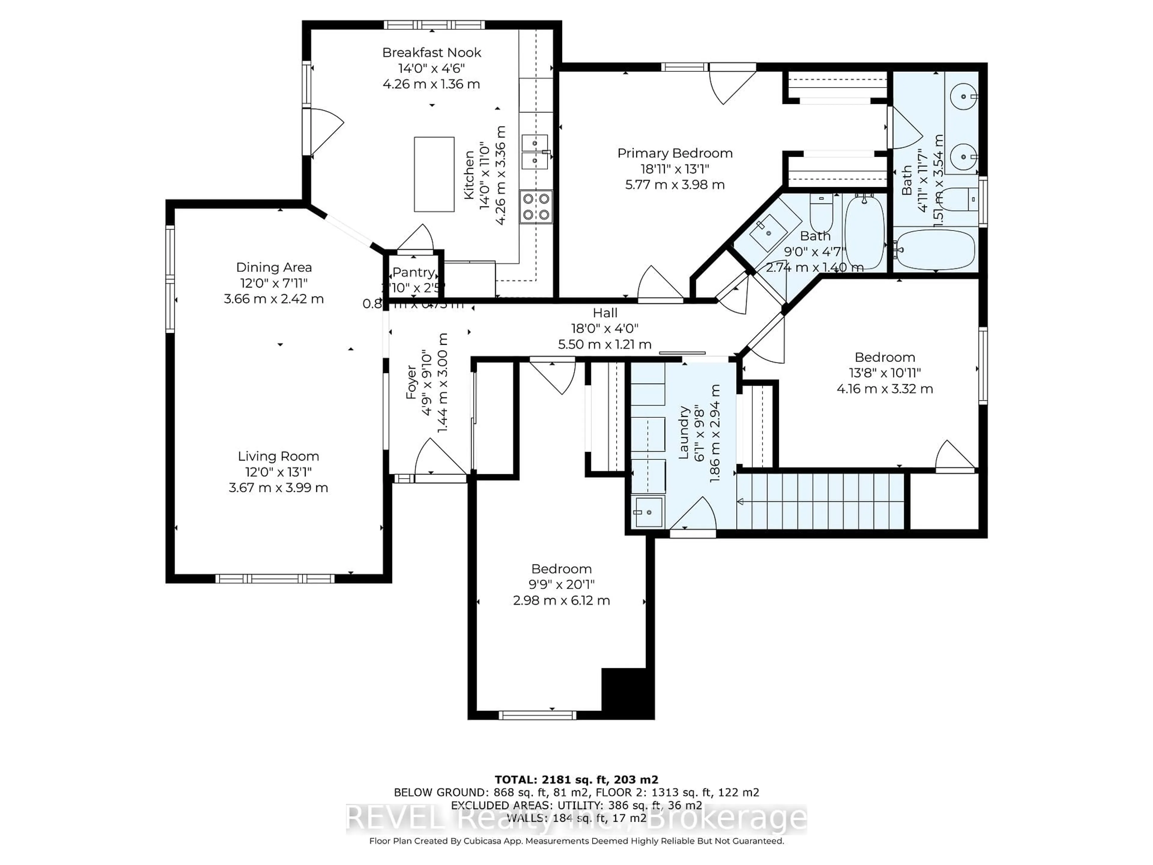 Floor plan for 566 Albany St, Fort Erie Ontario L2A 6R3