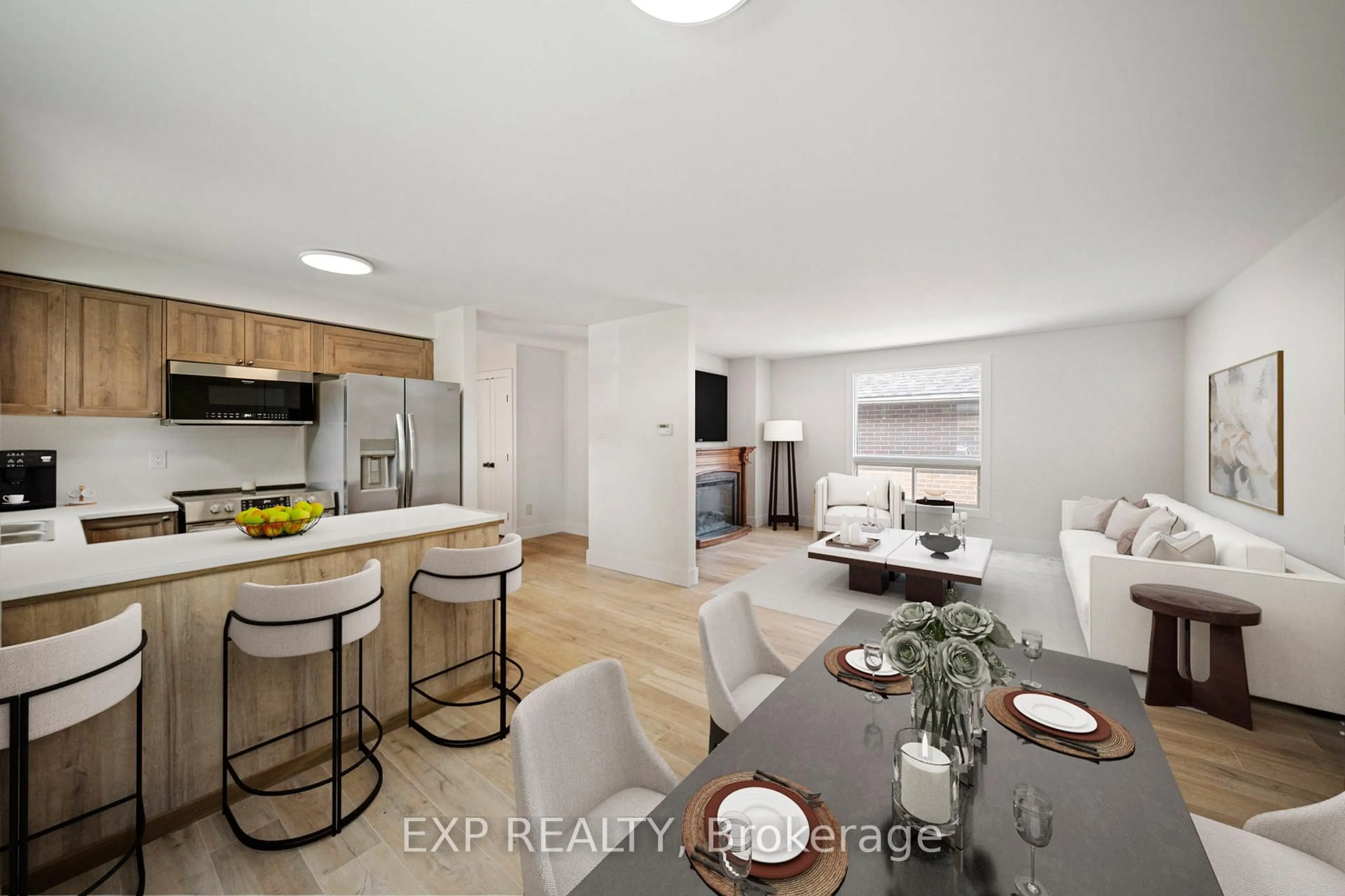 Open concept kitchen, unknown for 2 Brandy Lane Rd, London North Ontario N6G 2X2