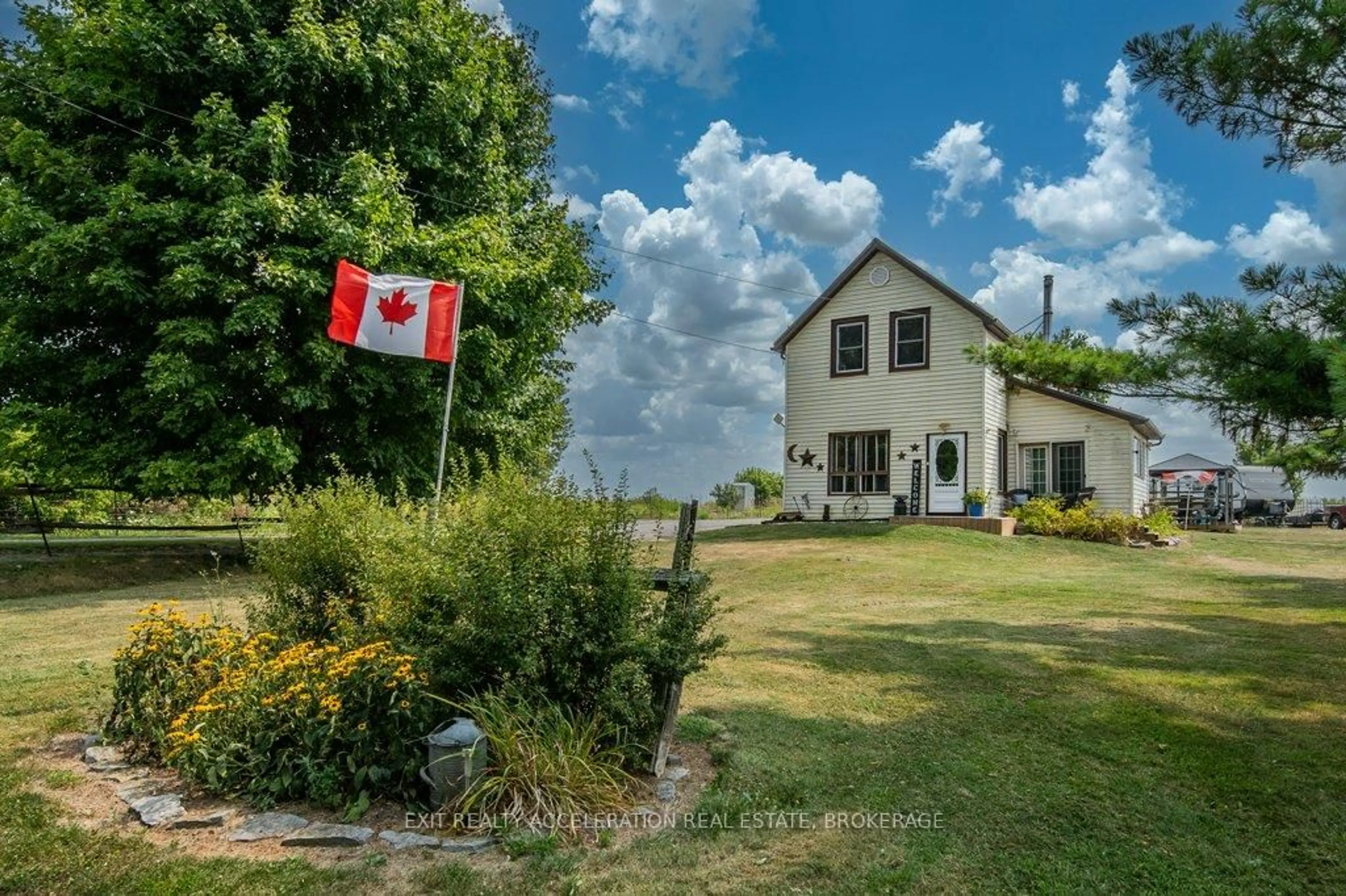 A pic from outside/outdoor area/front of a property/back of a property/a pic from drone, unknown for 250 Perry Rd, Napanee Ontario K7R 3K6