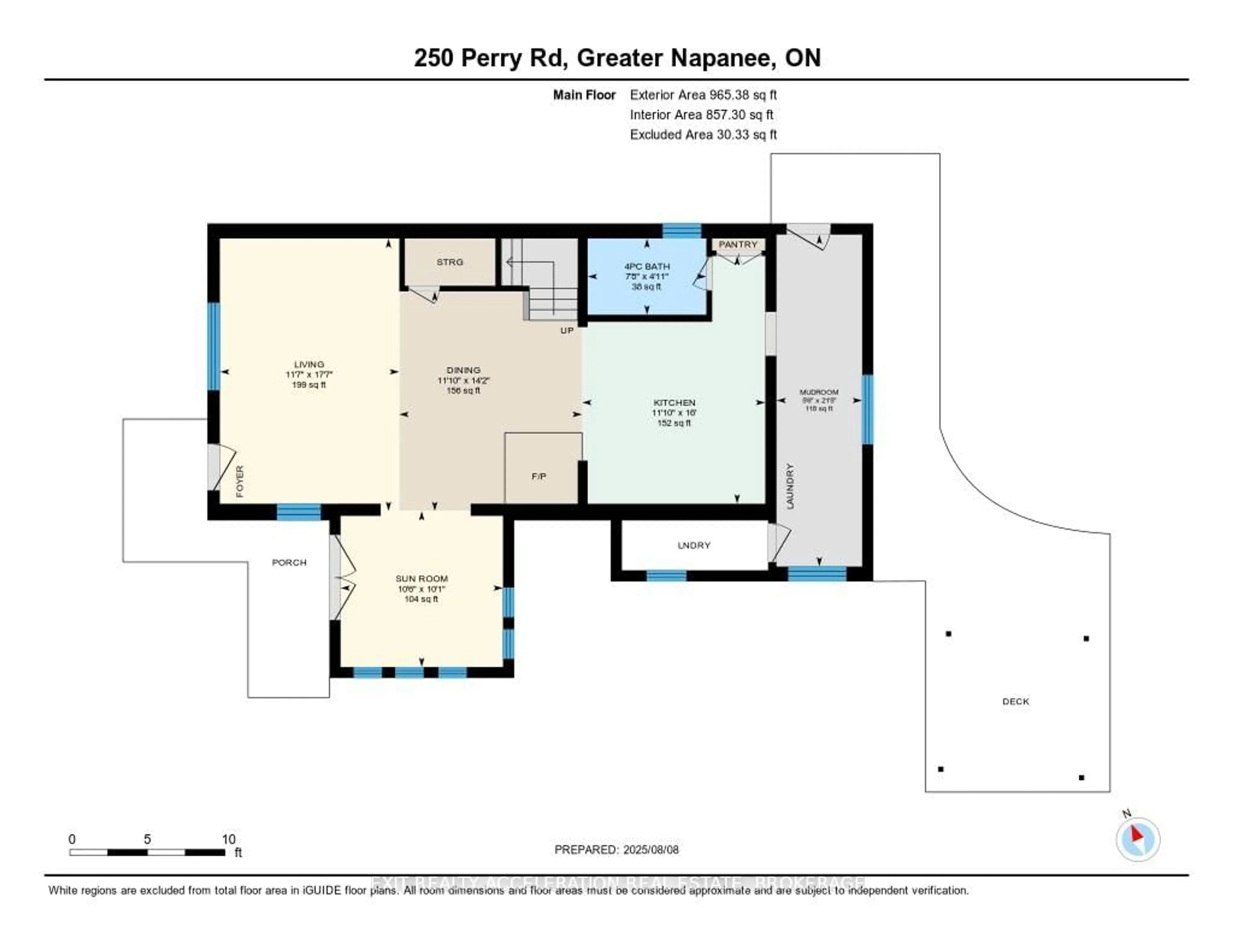 Floor plan for 250 Perry Rd, Napanee Ontario K7R 3K6