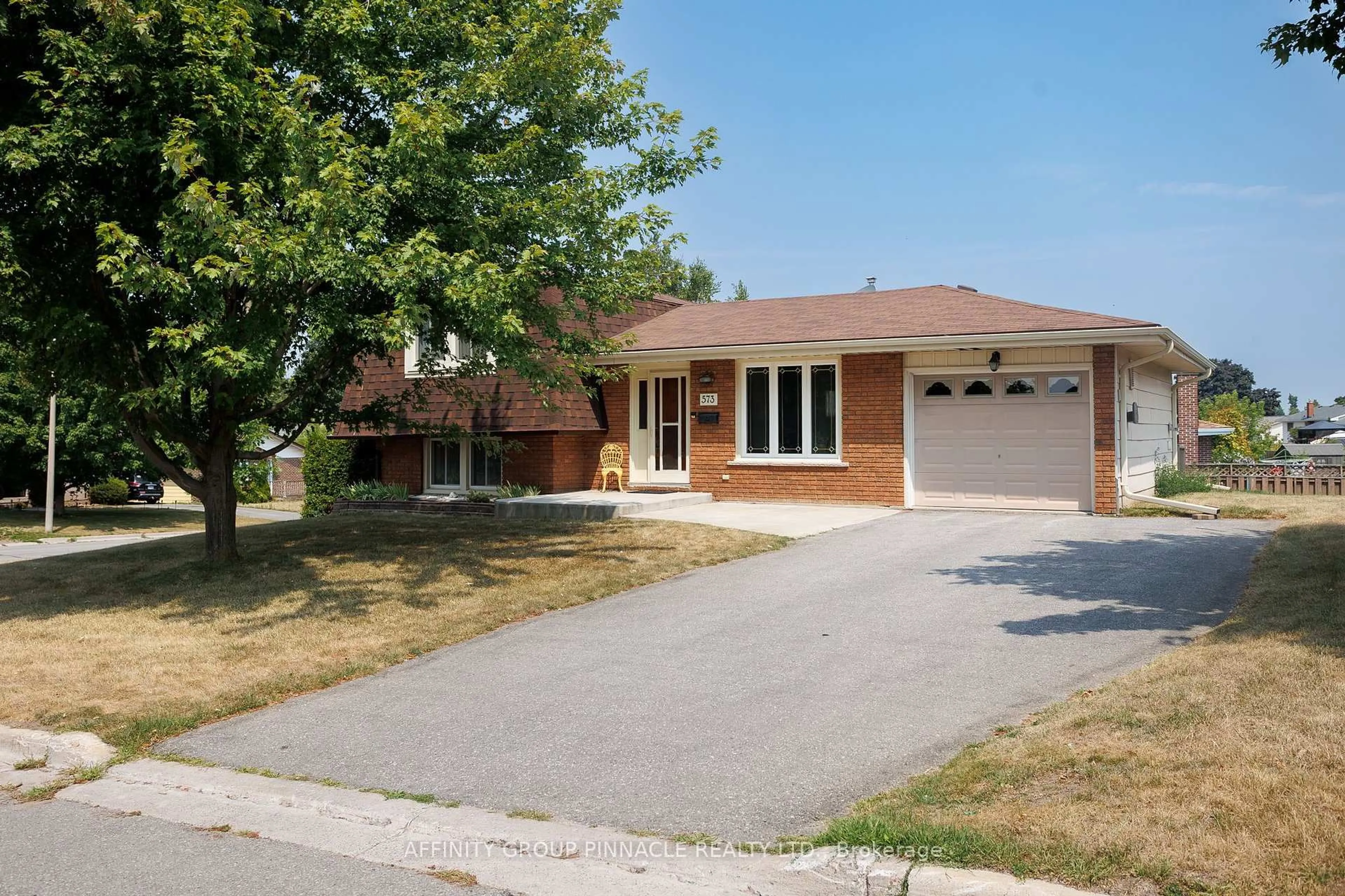 Home with brick exterior material, street for 573 Saugeen Cres, Peterborough South Ontario K9J 1J9