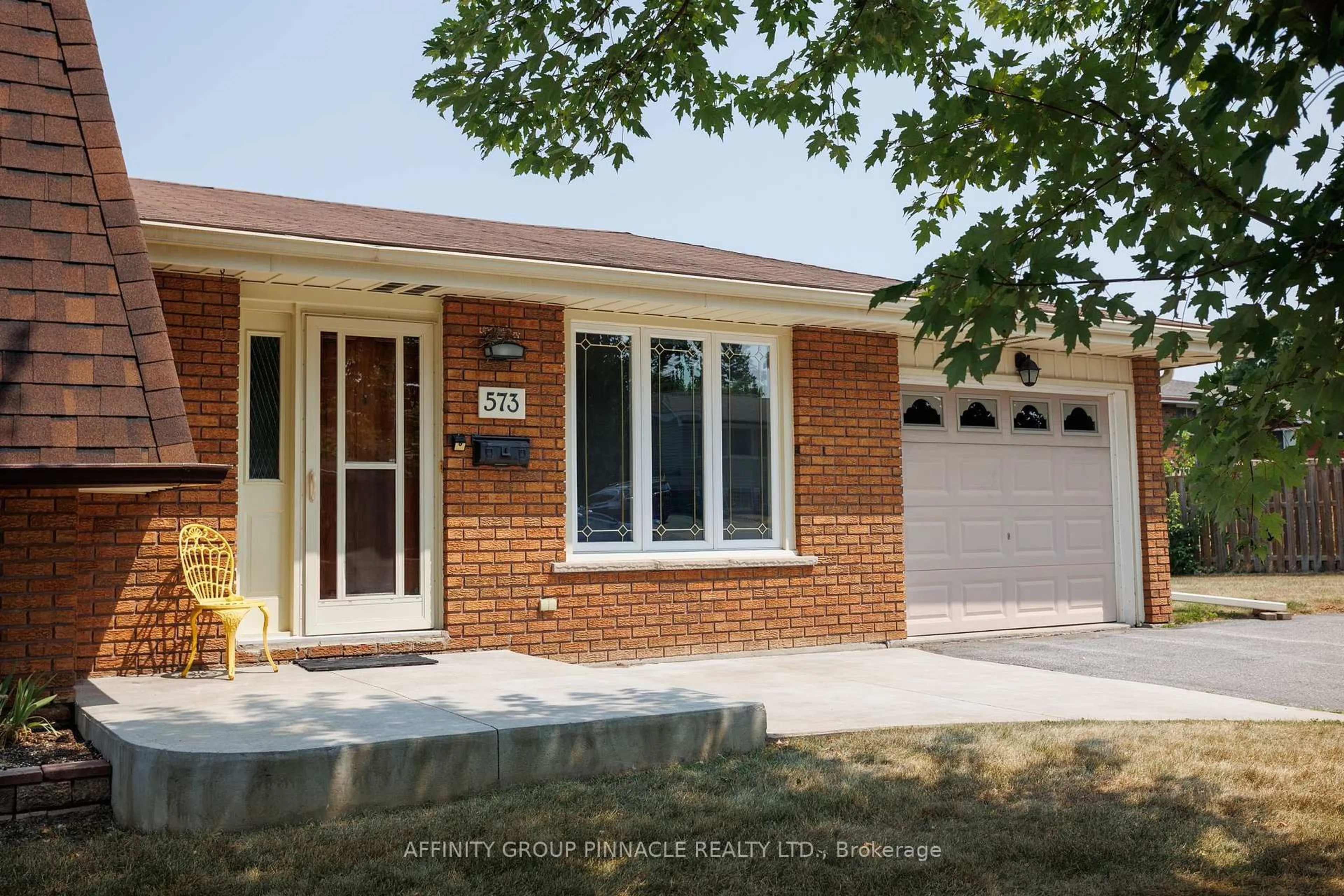 Home with brick exterior material, street for 573 Saugeen Cres, Peterborough South Ontario K9J 1J9