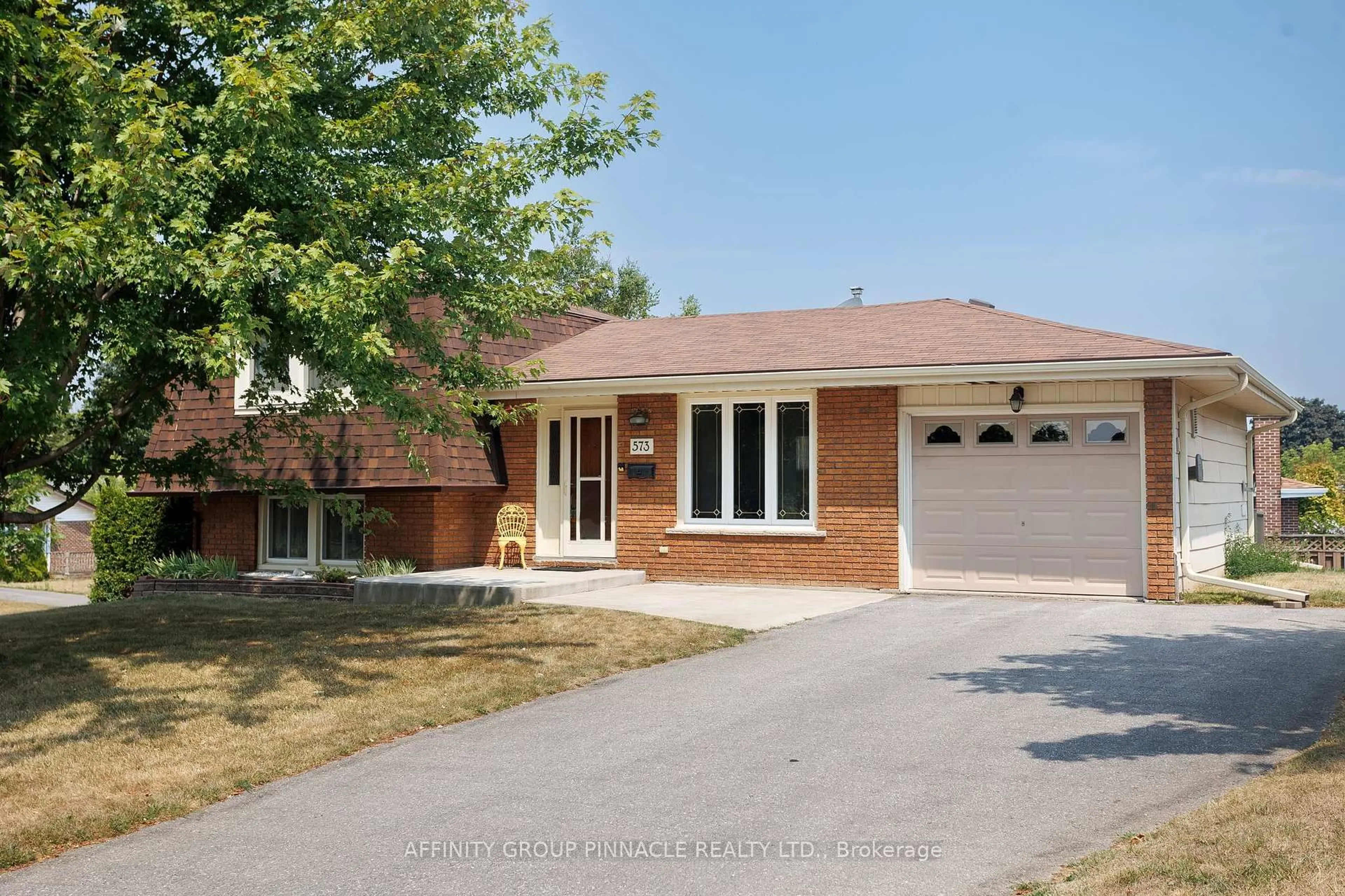 Home with brick exterior material, street for 573 Saugeen Cres, Peterborough South Ontario K9J 1J9