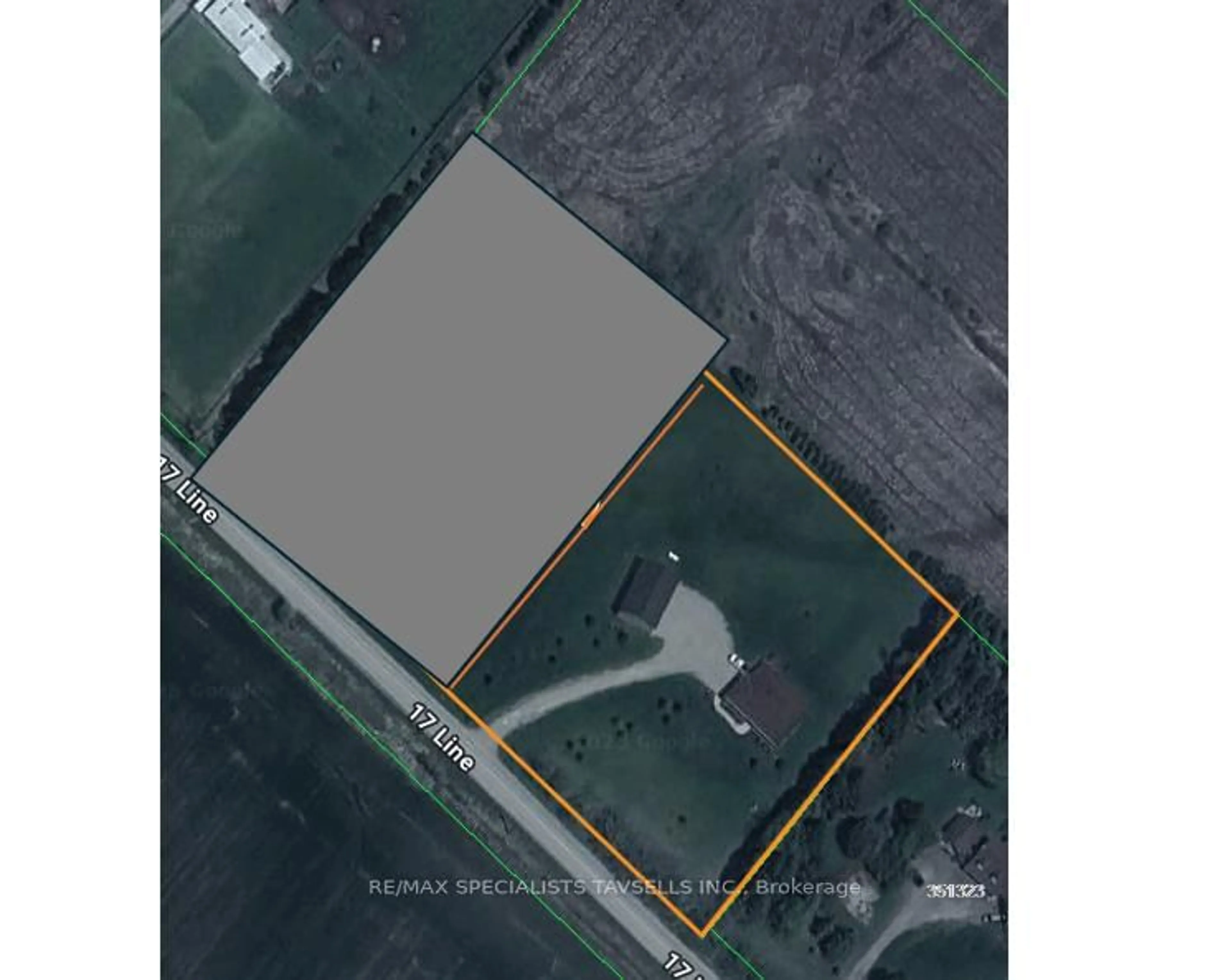 A pic from outside/outdoor area/front of a property/back of a property/a pic from drone, building for 351335 17th Line, East Garafraxa Ontario L9W 7E1