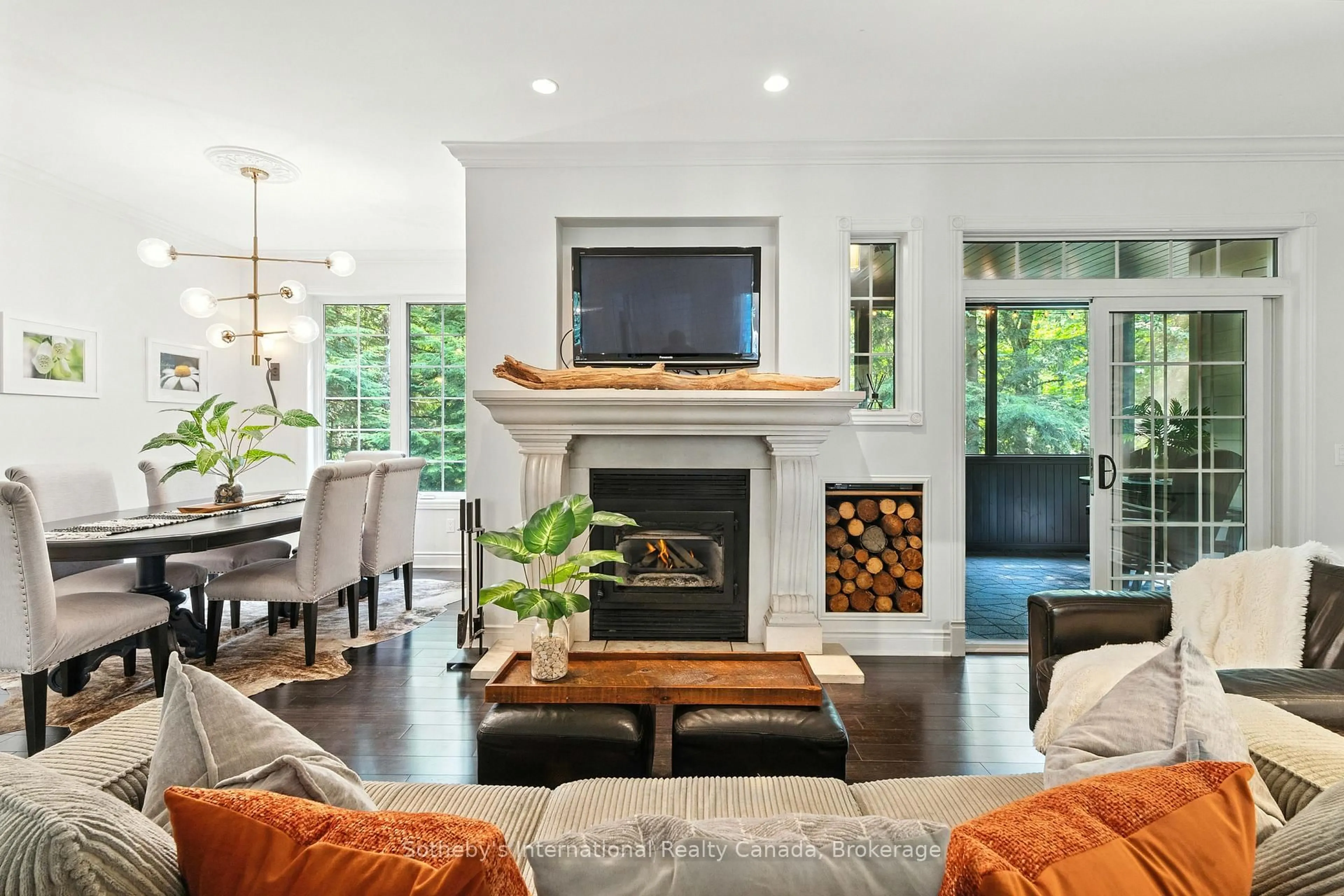Living room with furniture, unknown for 1394 Golden Beach Rd, Bracebridge Ontario P1L 1W8