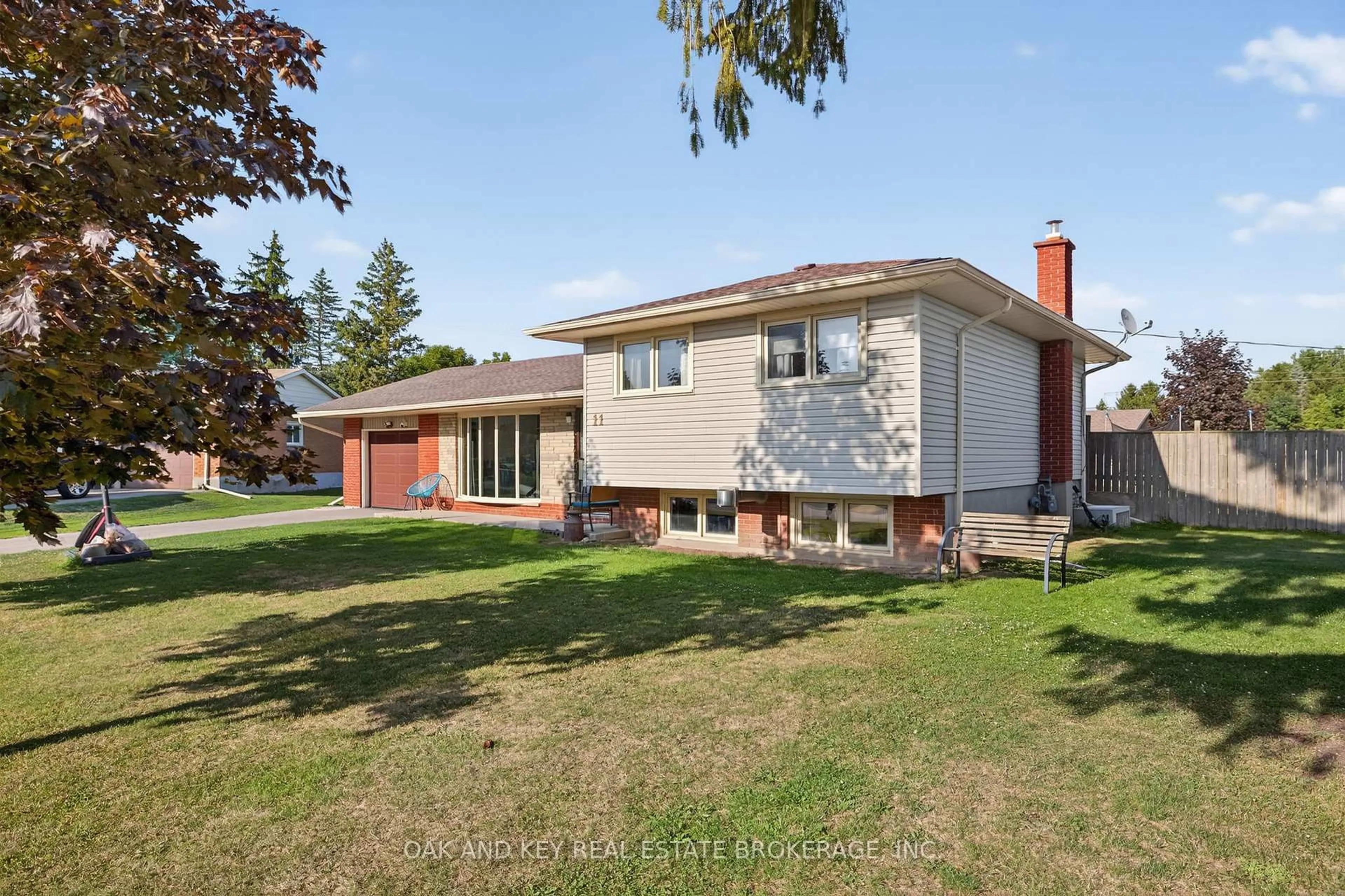 Home with brick exterior material, street for 10103 Lynhurst Park Dr, Southwold Ontario N5P 2E5
