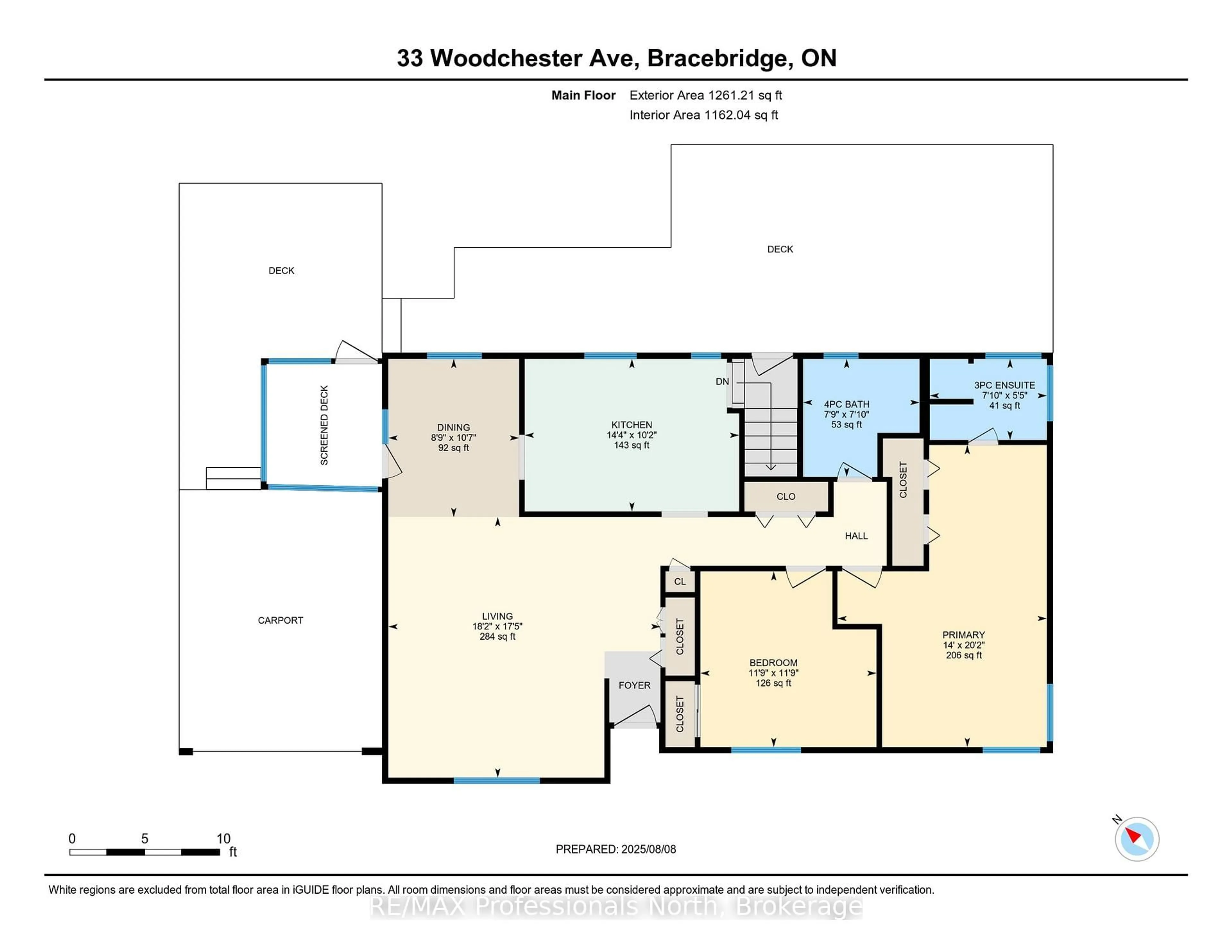 Floor plan for 33 Woodchester Ave, Bracebridge Ontario P1L 1H9