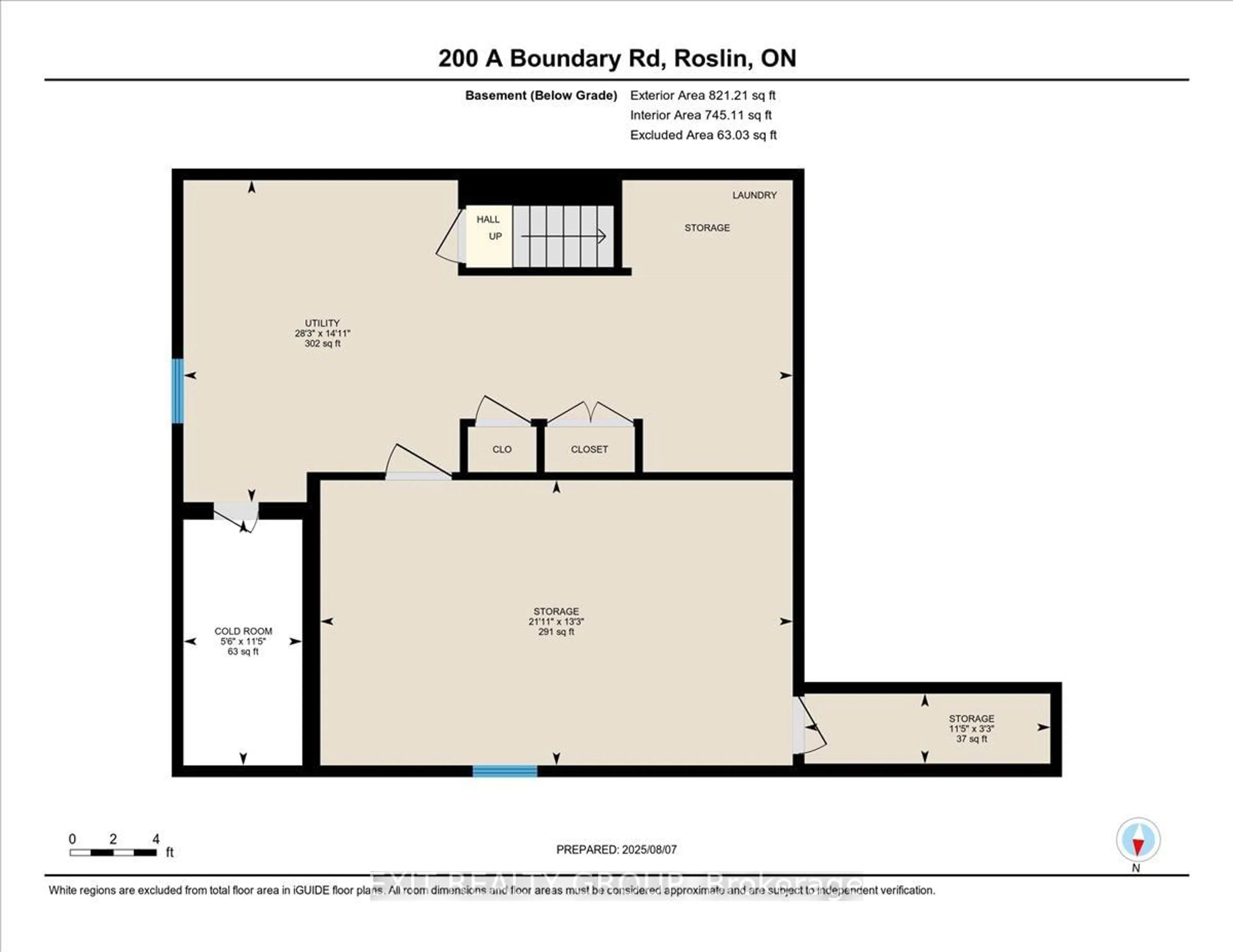 Floor plan for 200 A Boundary Rd, Belleville Ontario K0K 2Y0