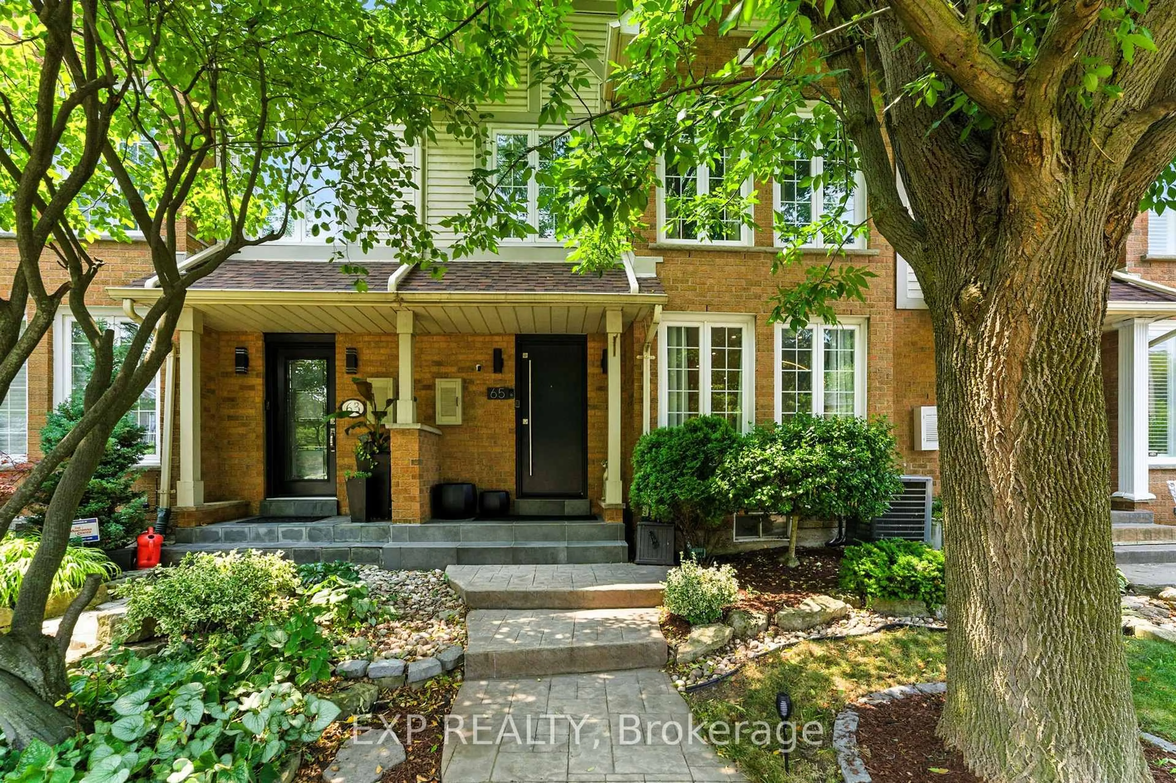 Home with brick exterior material, street for 65 Sunvale Pl, Hamilton Ontario L8E 4Z6