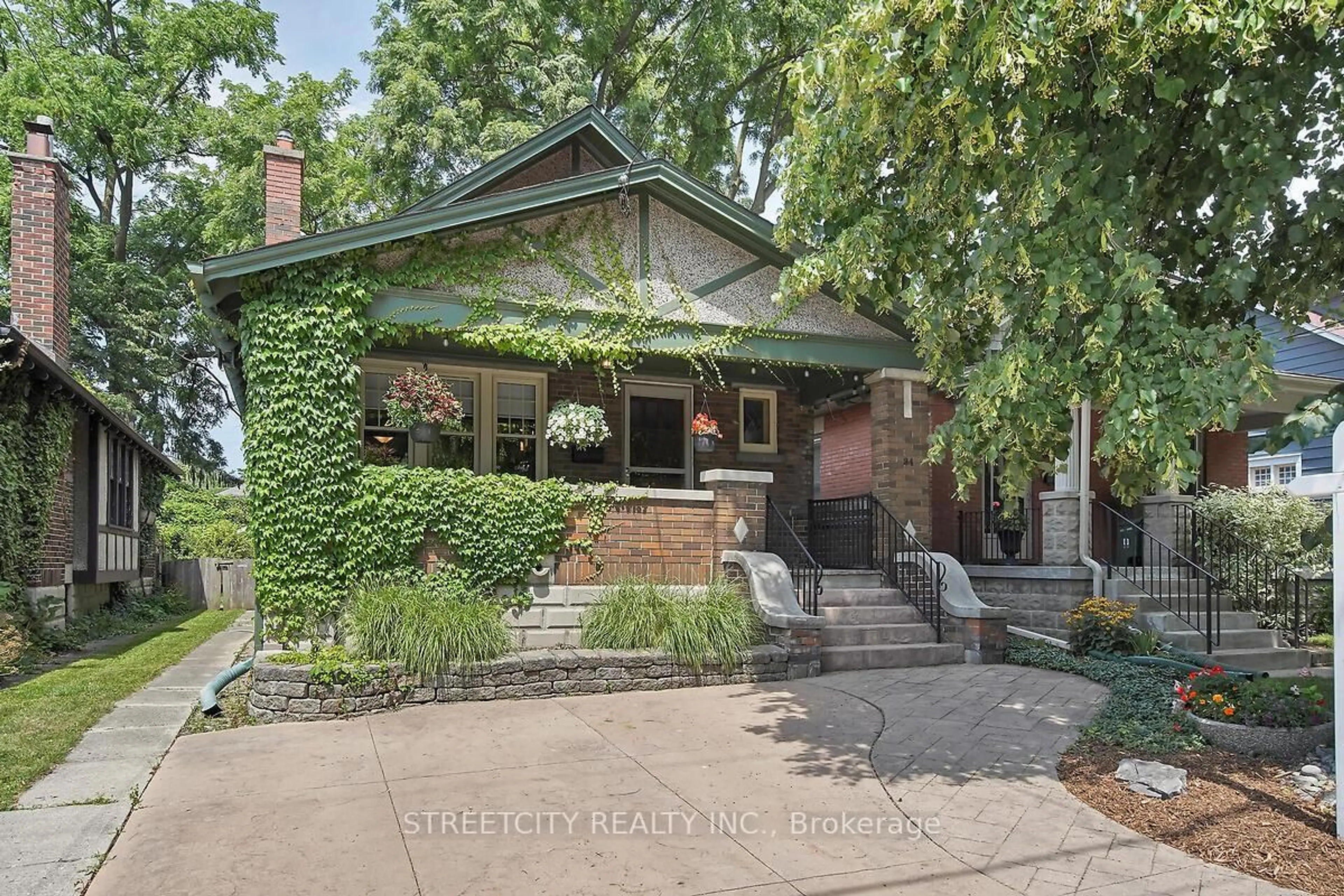 Home with brick exterior material, street for 34 Bruce St, London South Ontario N6C 1G4