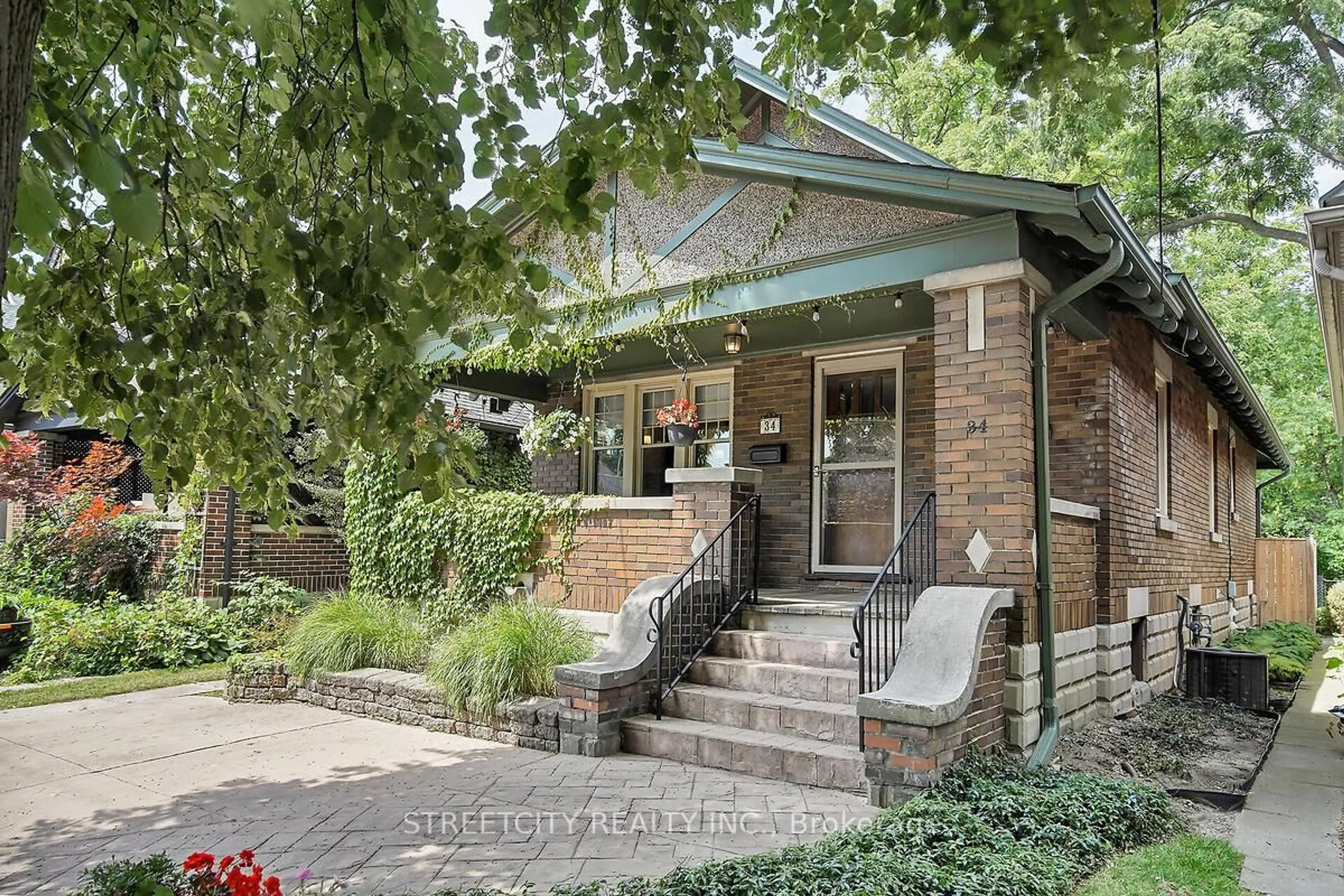 Home with brick exterior material, street for 34 Bruce St, London South Ontario N6C 1G4