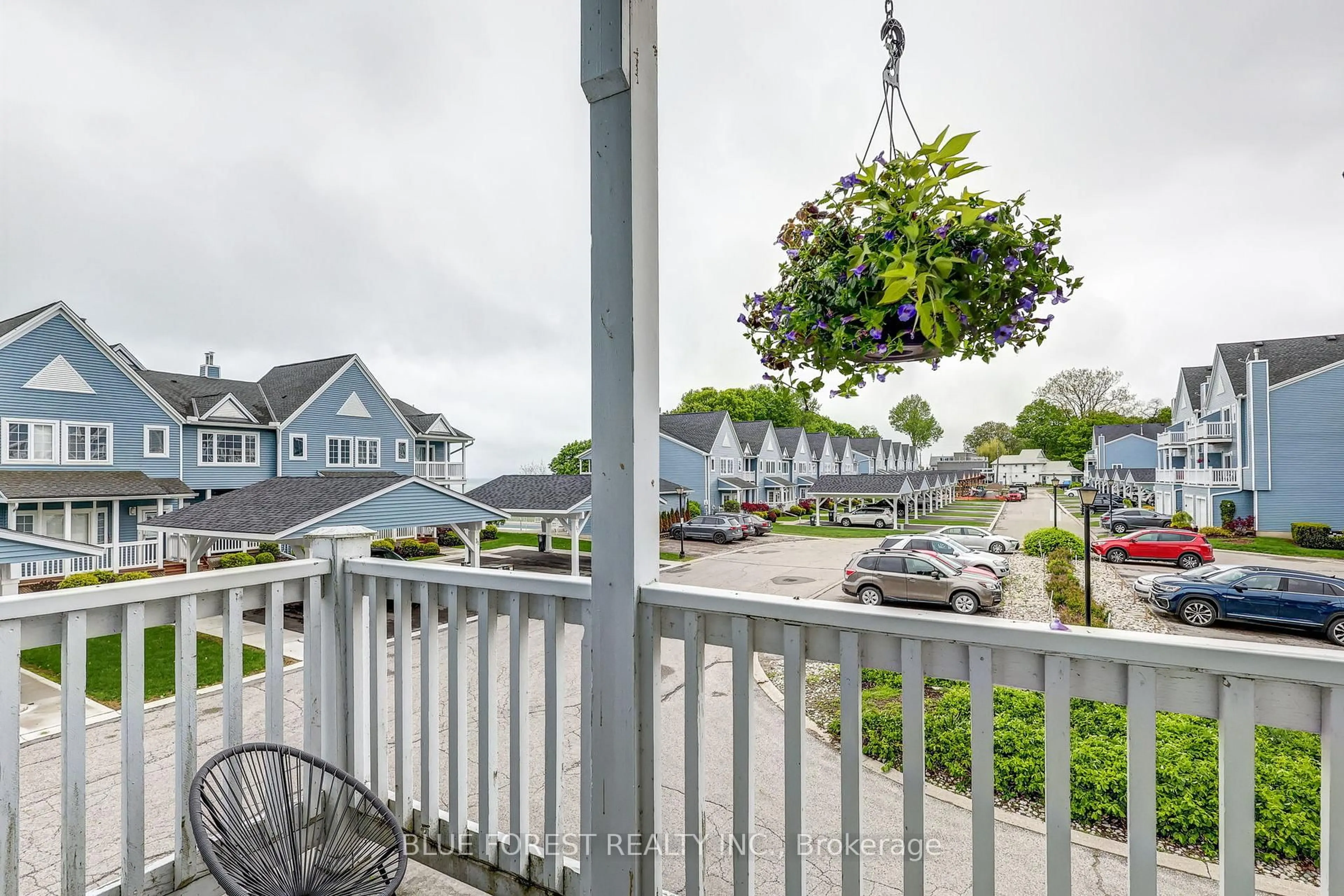 Patio, water/lake/river/ocean view for 374 Front St #26, Central Elgin Ontario N5L 1E9