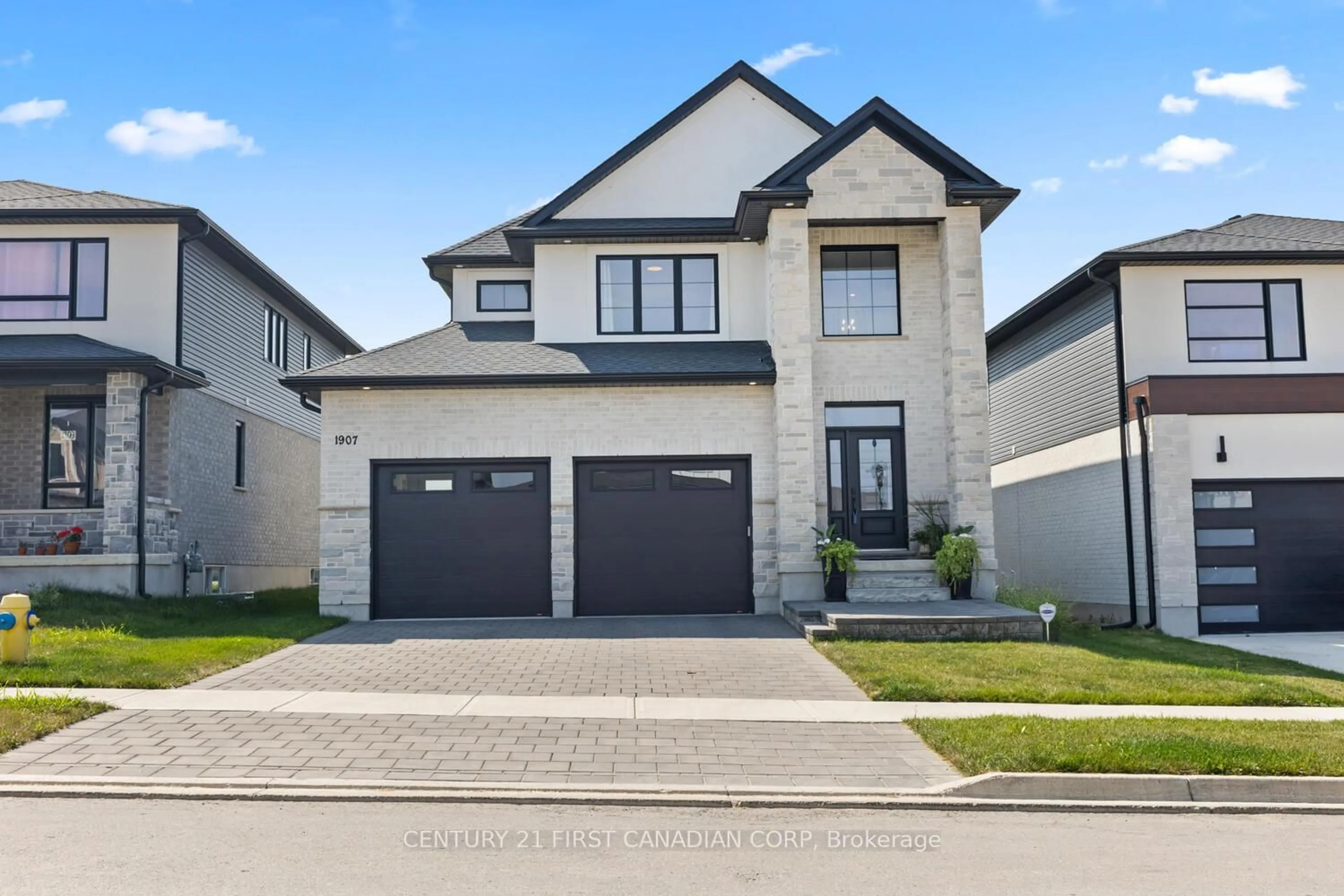 Home with brick exterior material, street for 1907 Fountain Grass Dr, London South Ontario N6K 0M2