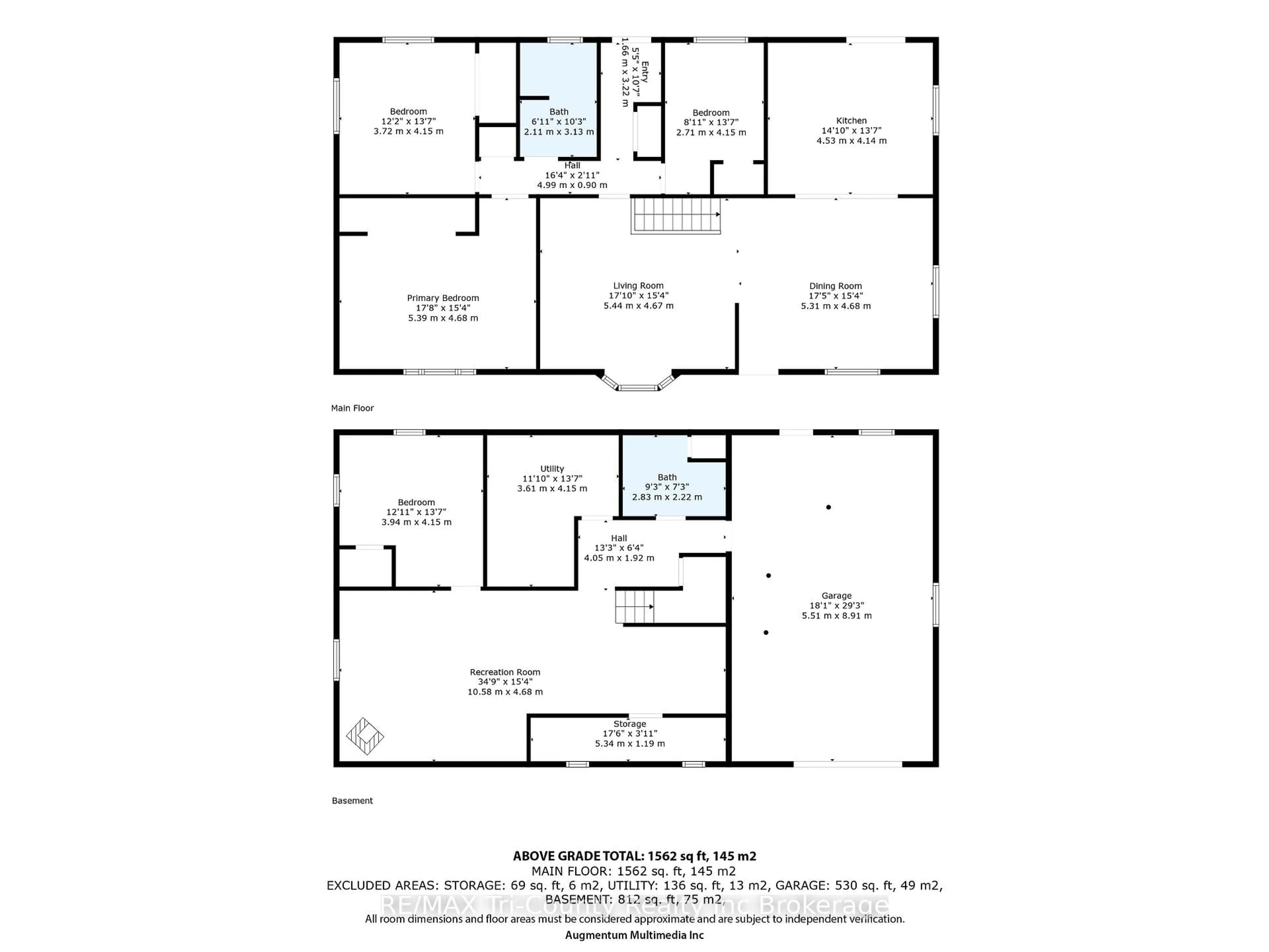 Floor plan for 1686 Charlottevile East Quarter Line, Norfolk Ontario N3Y 4K5