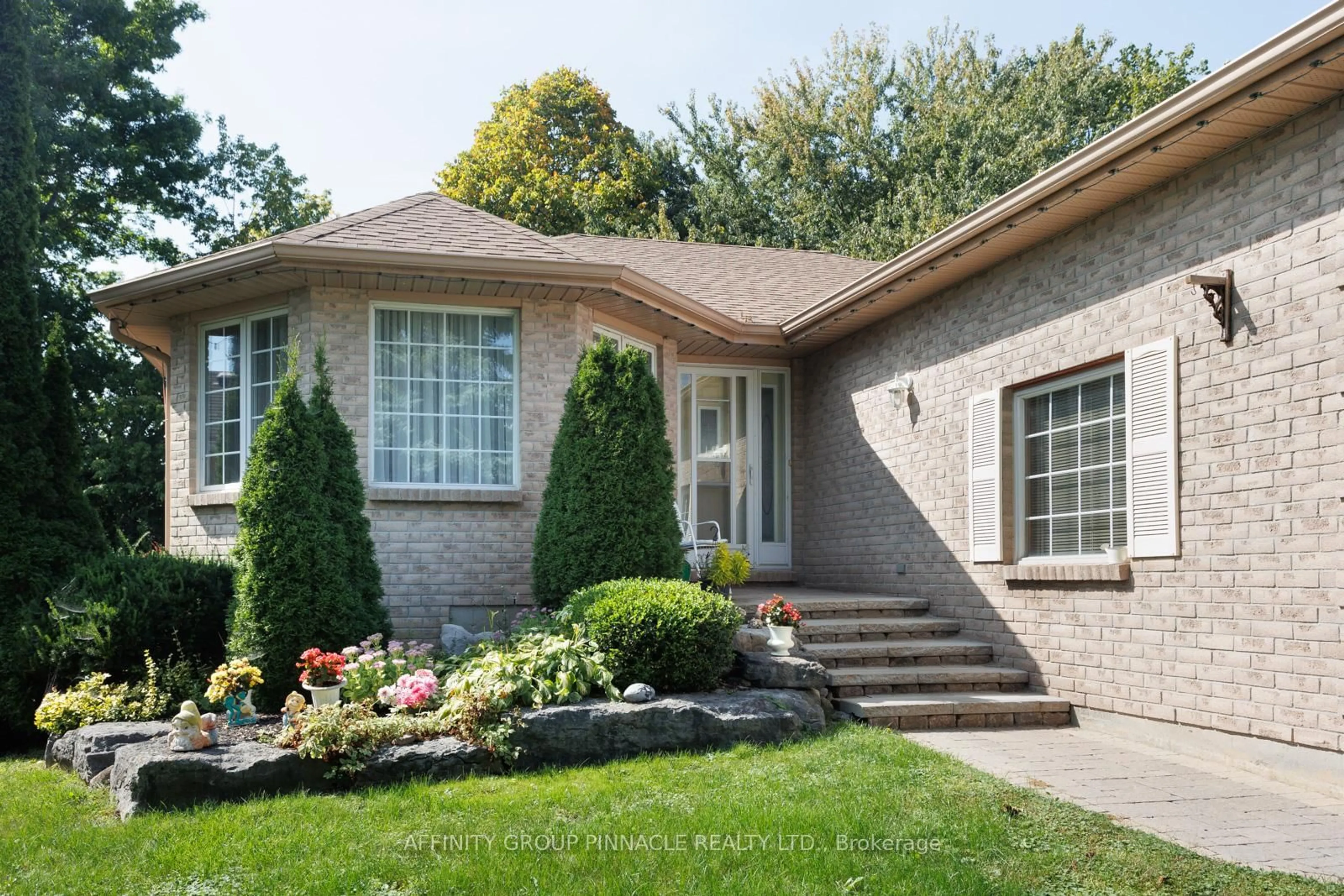 Home with brick exterior material, street for 16 Hillview Dr, Kawartha Lakes Ontario K0M 1A0