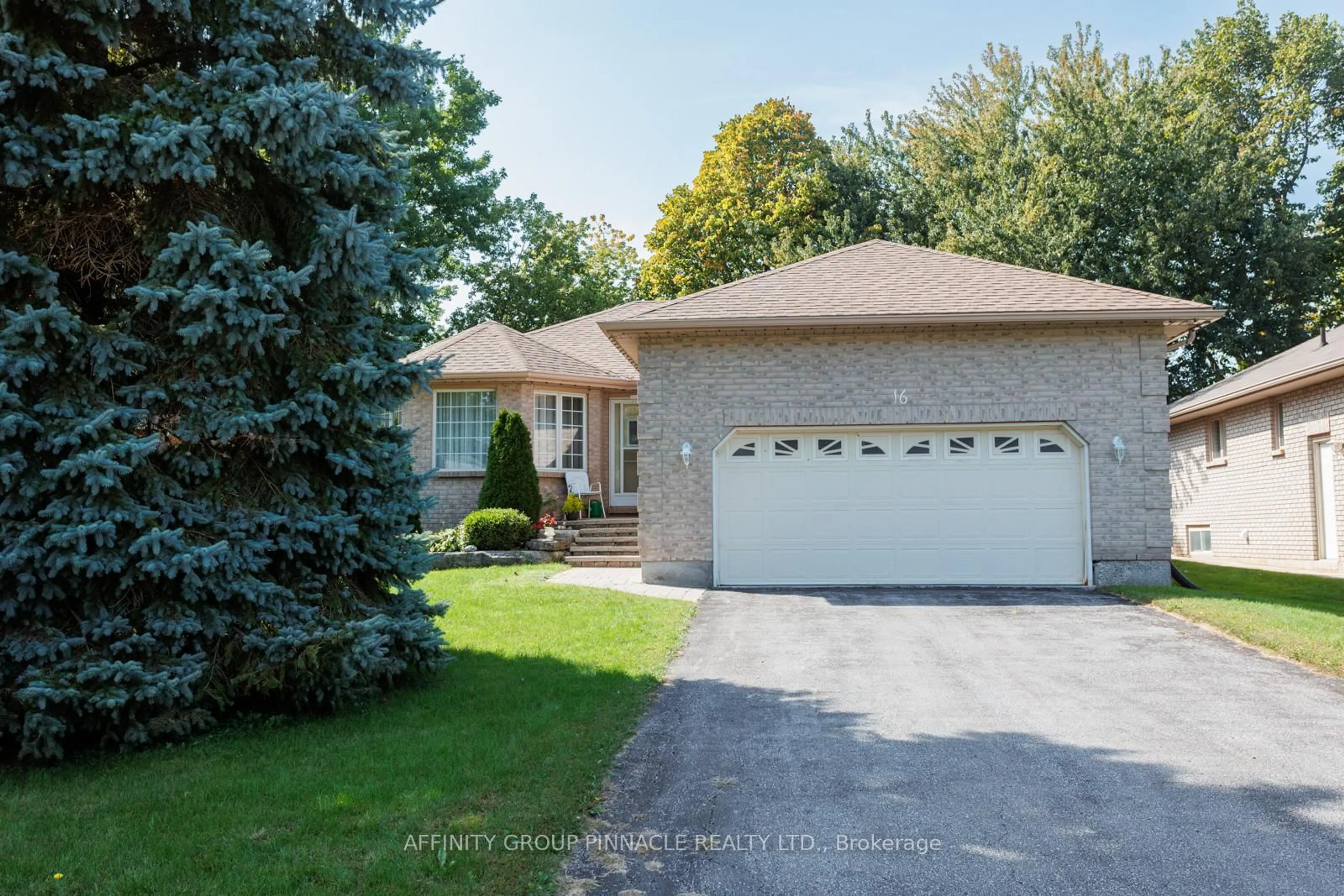 Home with brick exterior material, street for 16 Hillview Dr, Kawartha Lakes Ontario K0M 1A0