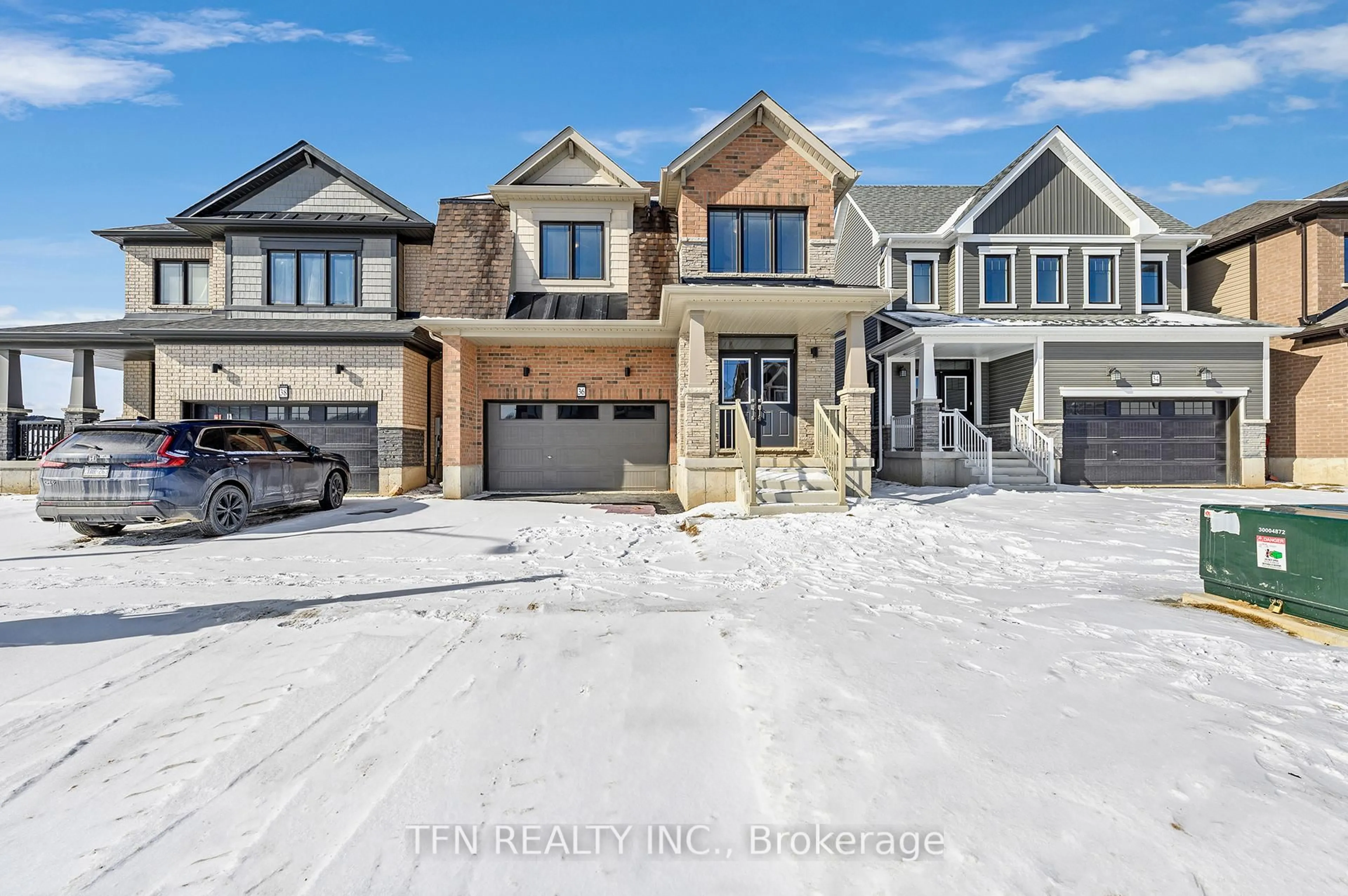 Home with brick exterior material, street for 36 Stanley Ave, Haldimand Ontario N3W 0J8