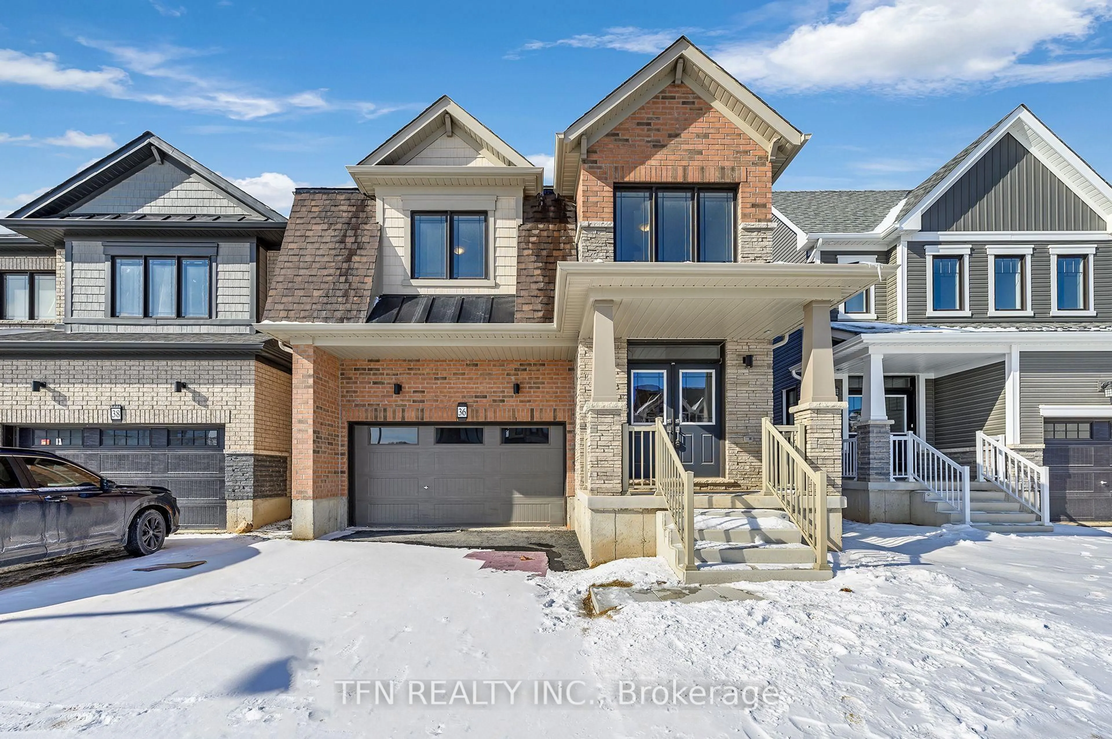 Home with brick exterior material, street for 36 Stanley Ave, Haldimand Ontario N3W 0J8